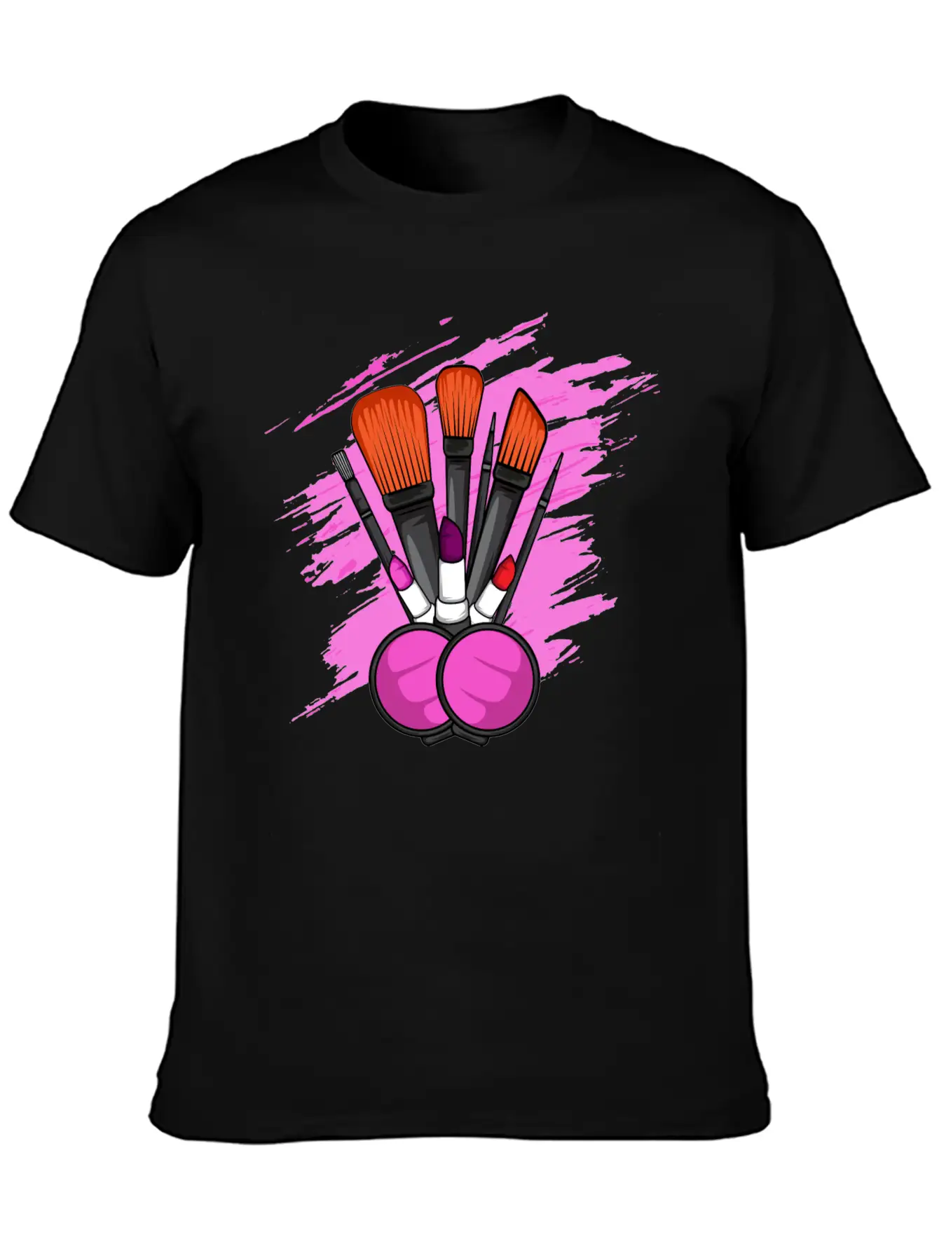 Makeup Tools Cosmetologist Gift Stylish Everyday T-Shirt – Unisex Basic Cotton Tee