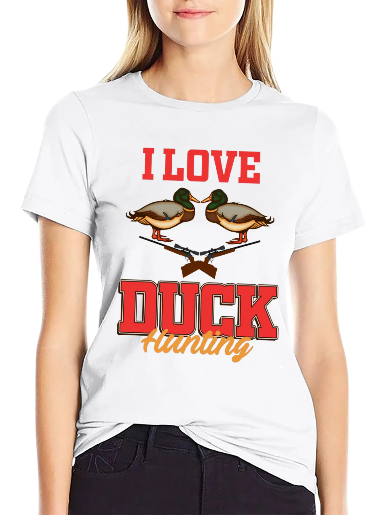 Mallard Drake Goose Gift Bird Hunting Hunter Unisex Short Sleeve Soft Cotton T-Shirt – Casual Everyday Wear