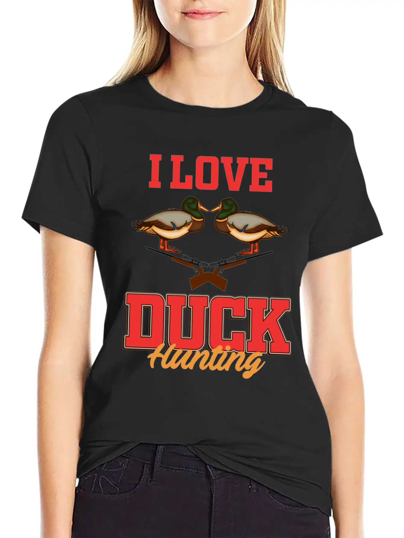 Mallard Drake Goose Gift Bird Hunting Hunter Unisex Short Sleeve Soft Cotton T-Shirt – Casual Everyday Wear