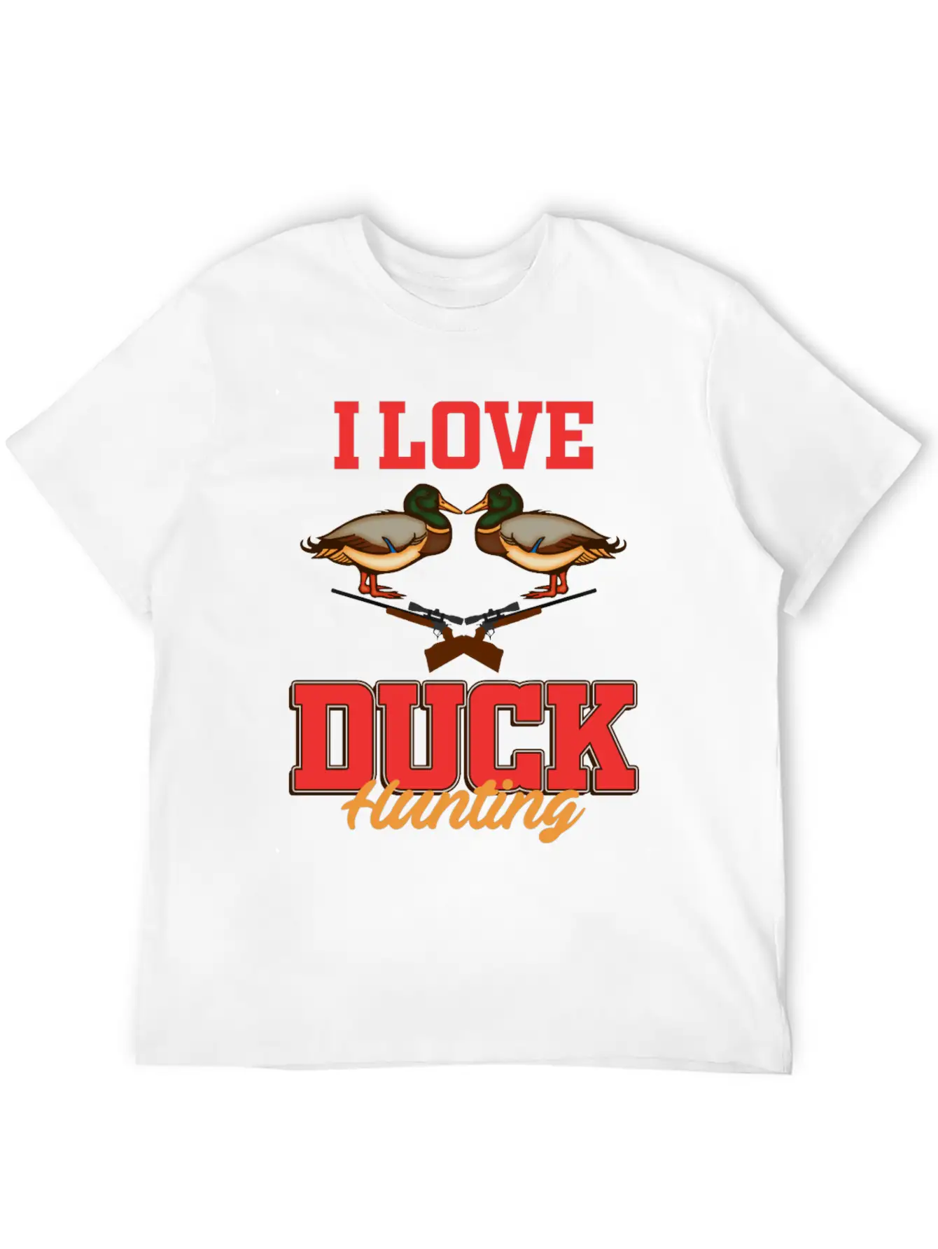 Mallard Drake Goose Gift Bird Hunting Hunter Unisex Short Sleeve Soft Cotton T-Shirt – Casual Everyday Wear