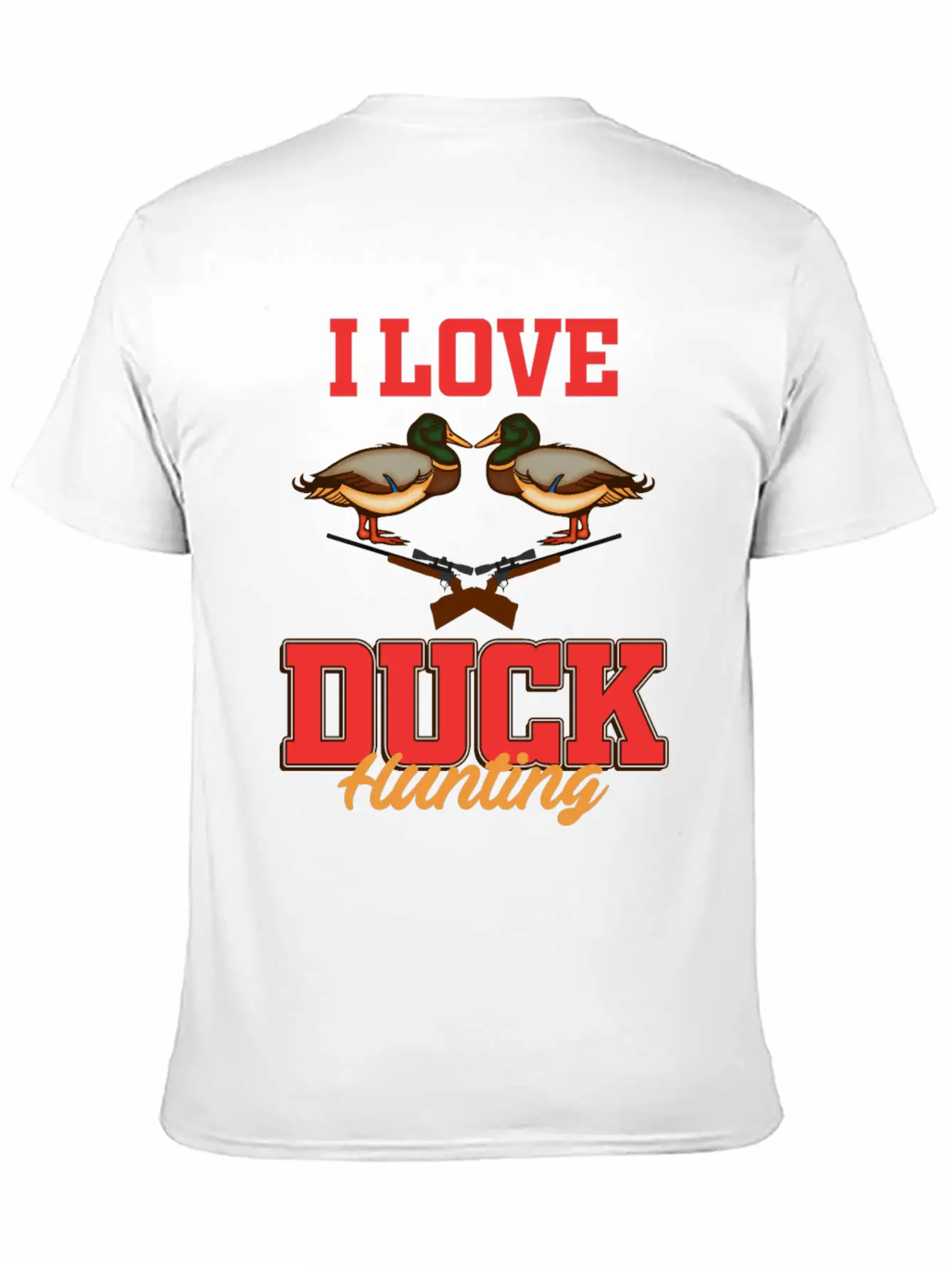 Mallard Drake Goose Gift Bird Hunting Hunter Unisex Short Sleeve Soft Cotton T-Shirt – Casual Everyday Wear