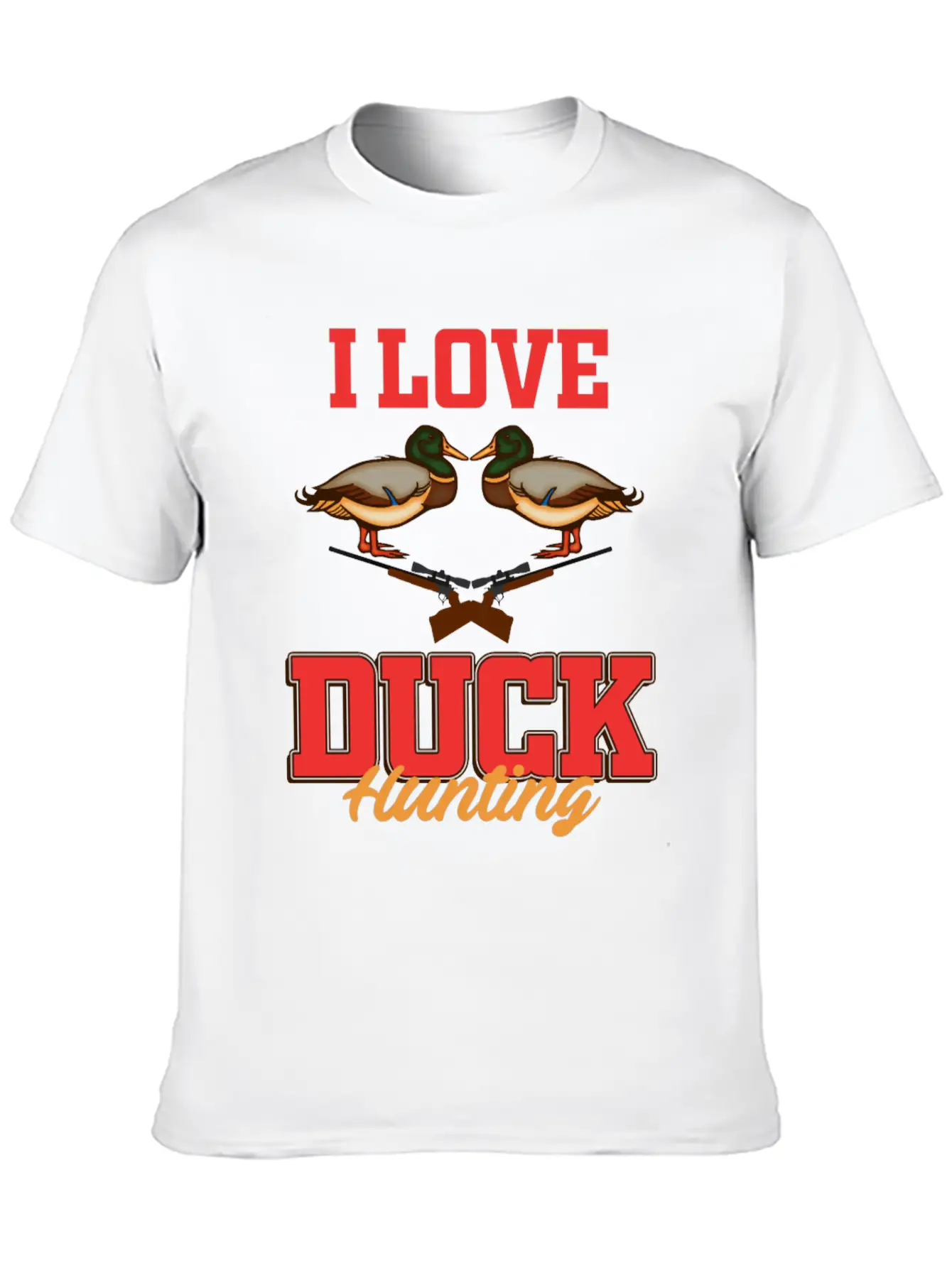 Mallard Drake Goose Gift Bird Hunting Hunter Unisex Short Sleeve Soft Cotton T-Shirt – Casual Everyday Wear