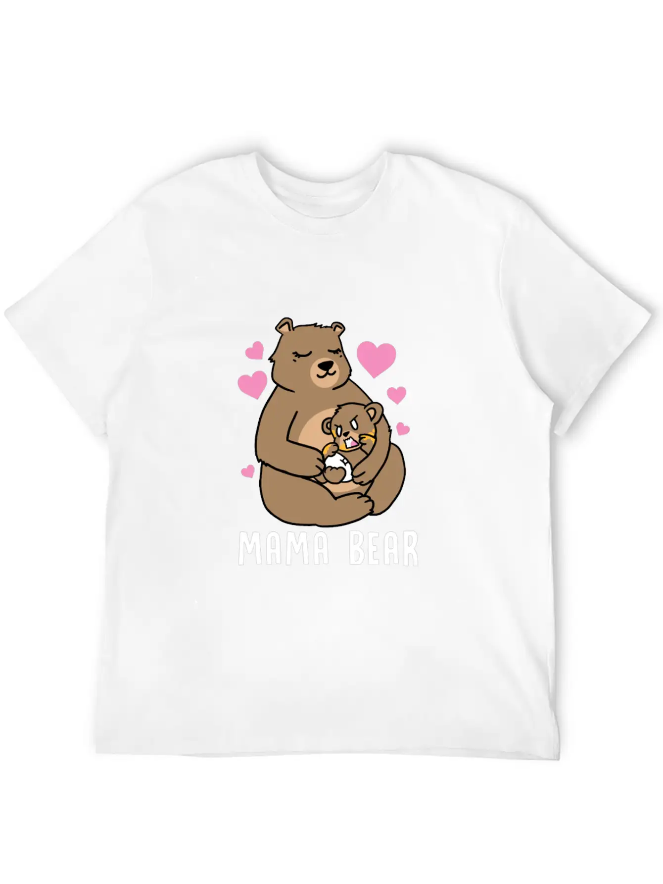 Mama Bear Gift Timeless Short Sleeve Tee – Comfy And Minimalist Design