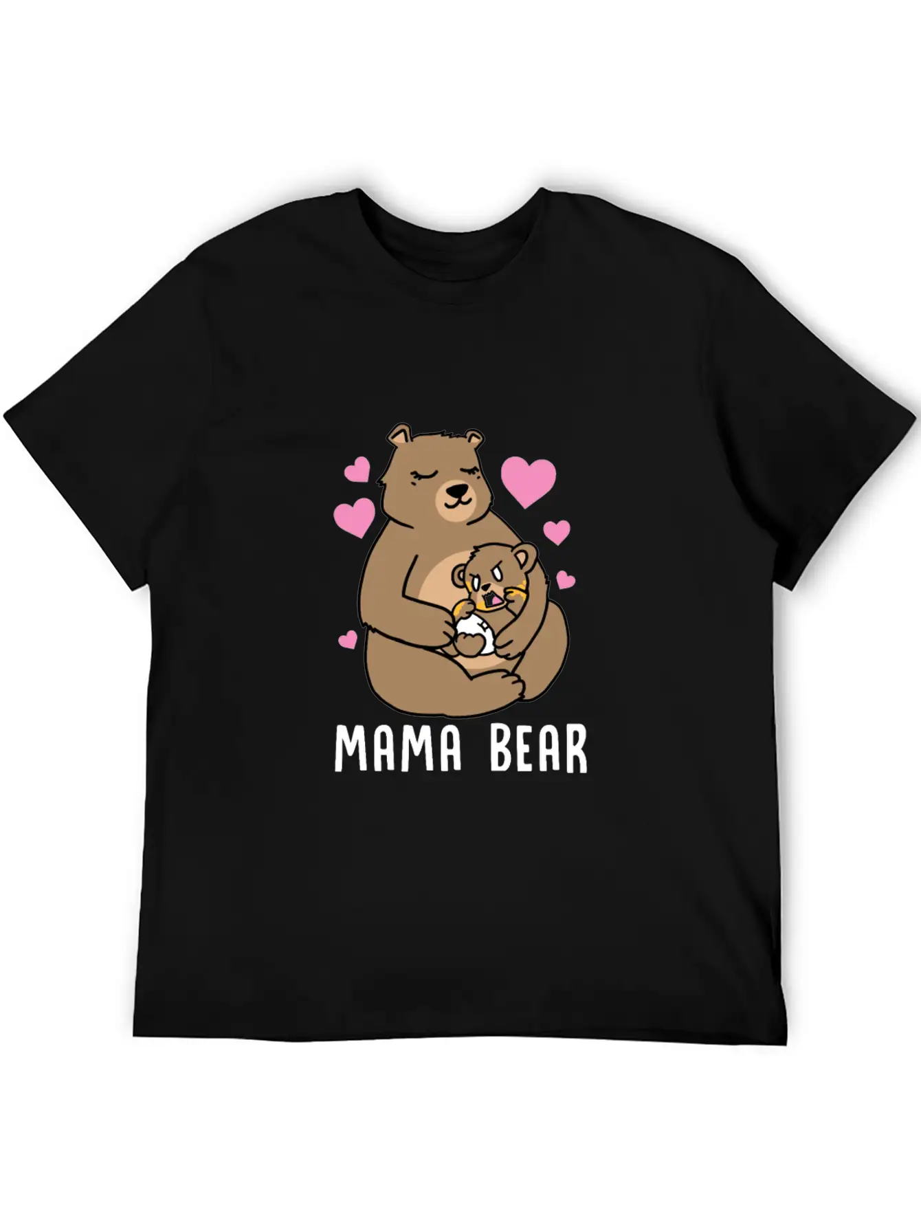 Mama Bear Gift Timeless Short Sleeve Tee – Comfy And Minimalist Design