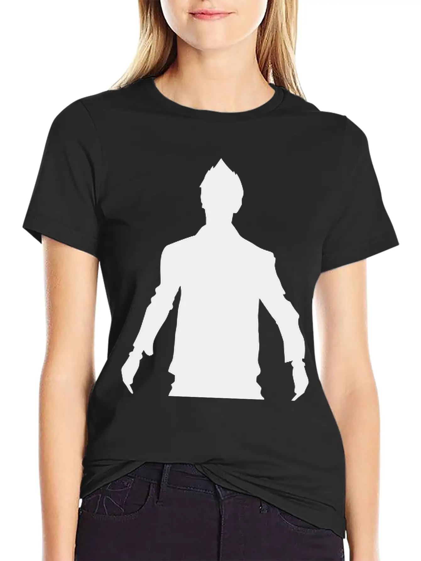 Man Body Silhouette Vector Design Unisex Casual T-Shirt – Clean Design For Daily Comfort