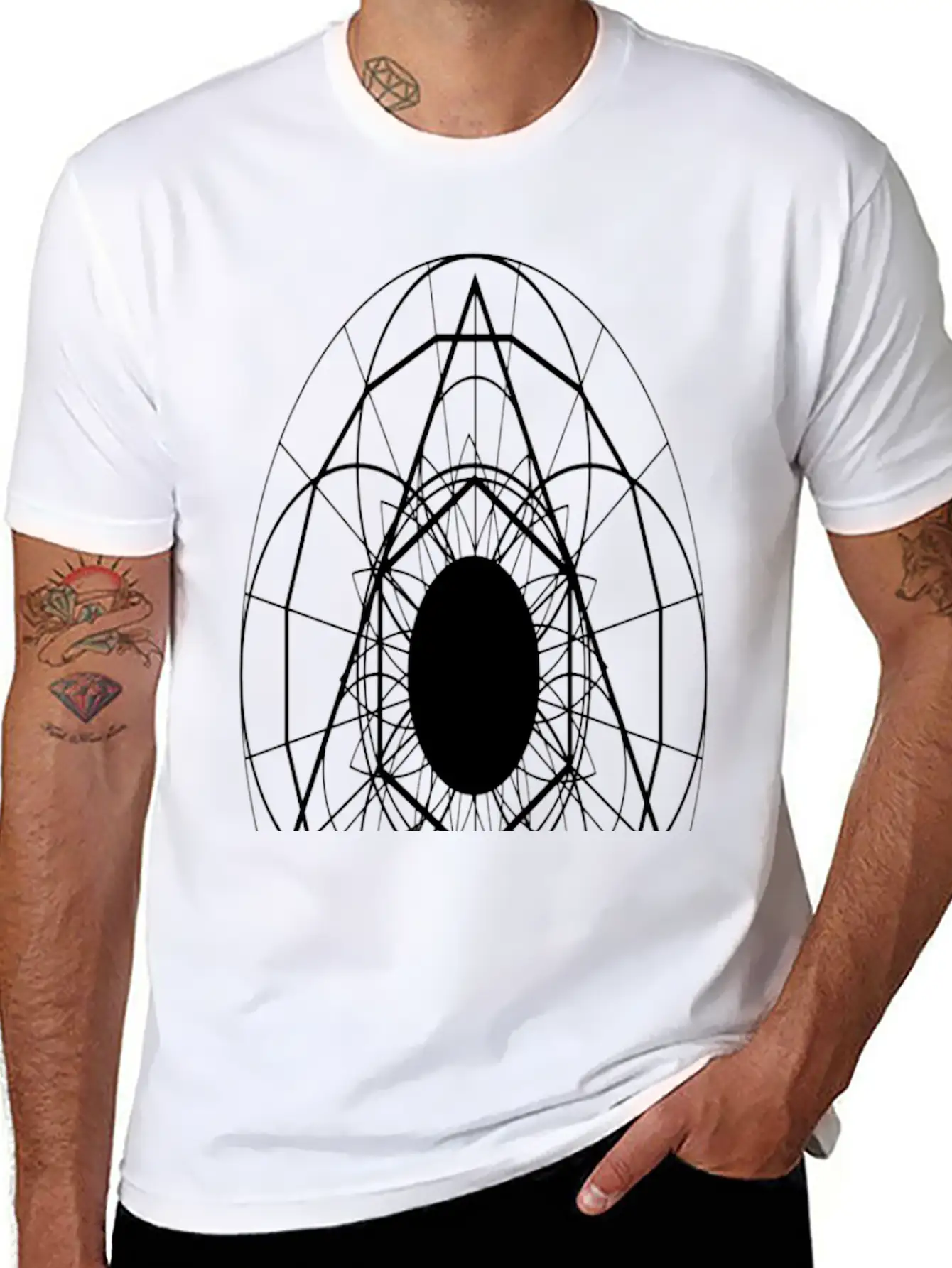 Mandala Unisex Casual T-Shirt – Clean Design For Daily Comfort