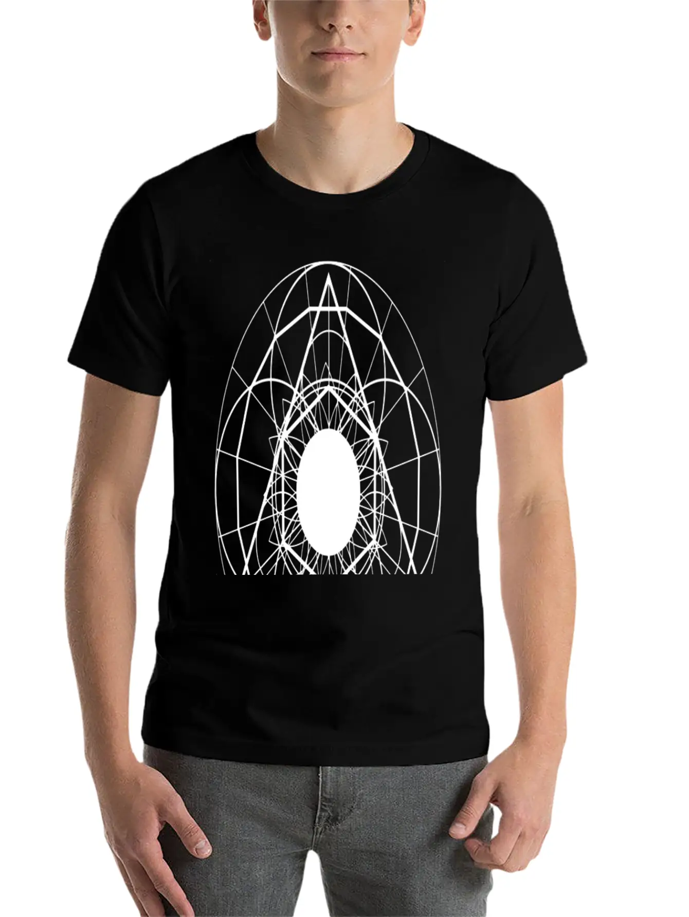 Mandala Unisex Casual T-Shirt – Clean Design For Daily Comfort