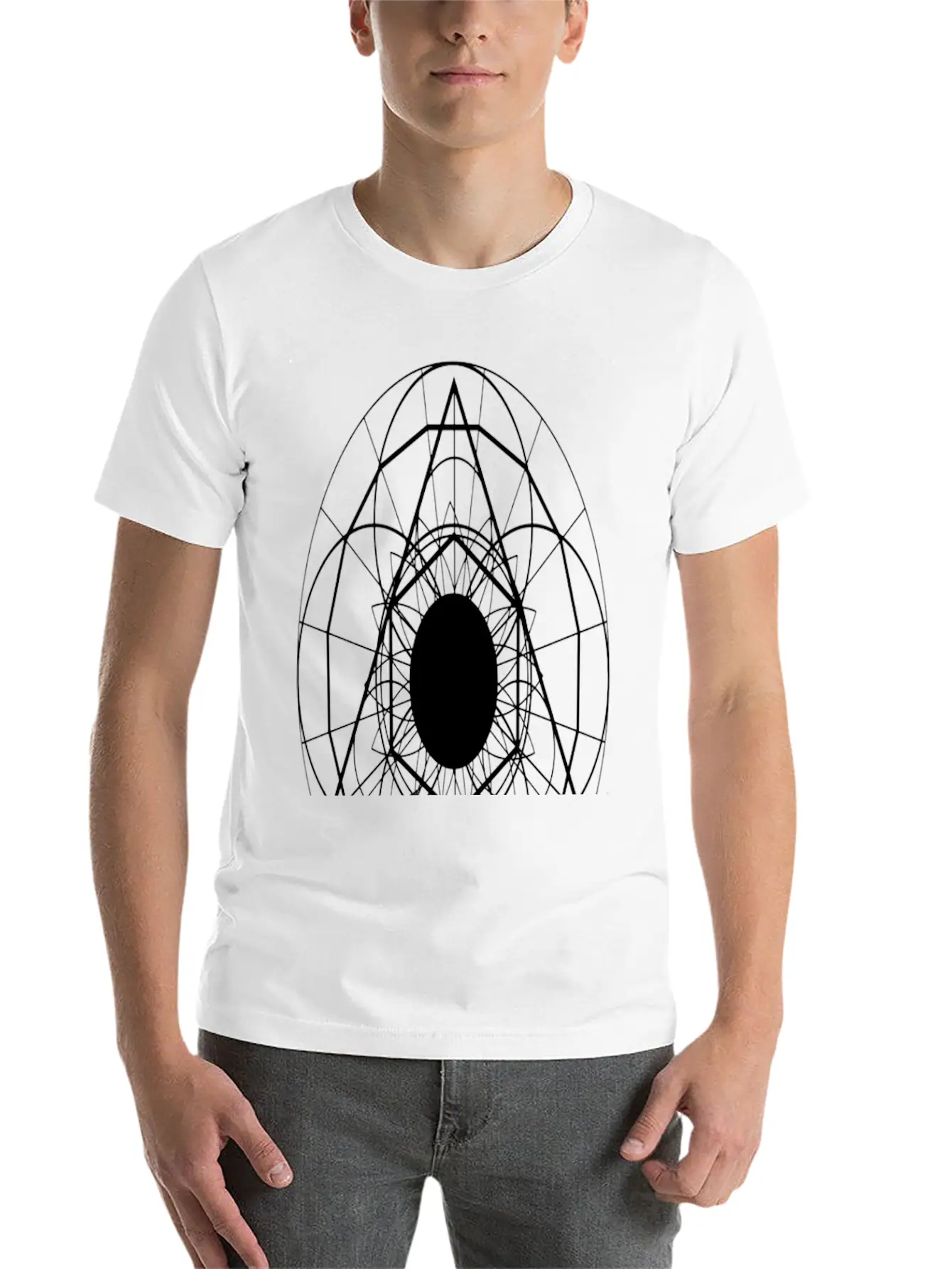 Mandala Unisex Casual T-Shirt – Clean Design For Daily Comfort