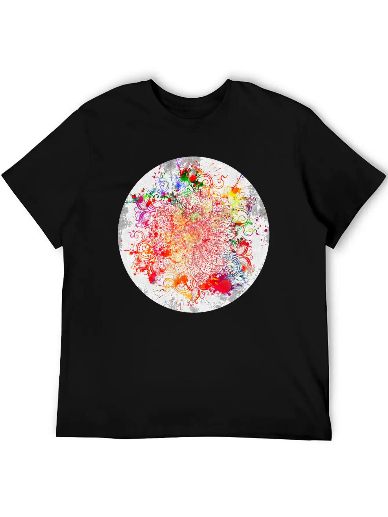 Mandala - Vandal Essential Unisex Summer Tee – Soft Cotton Casual Fit