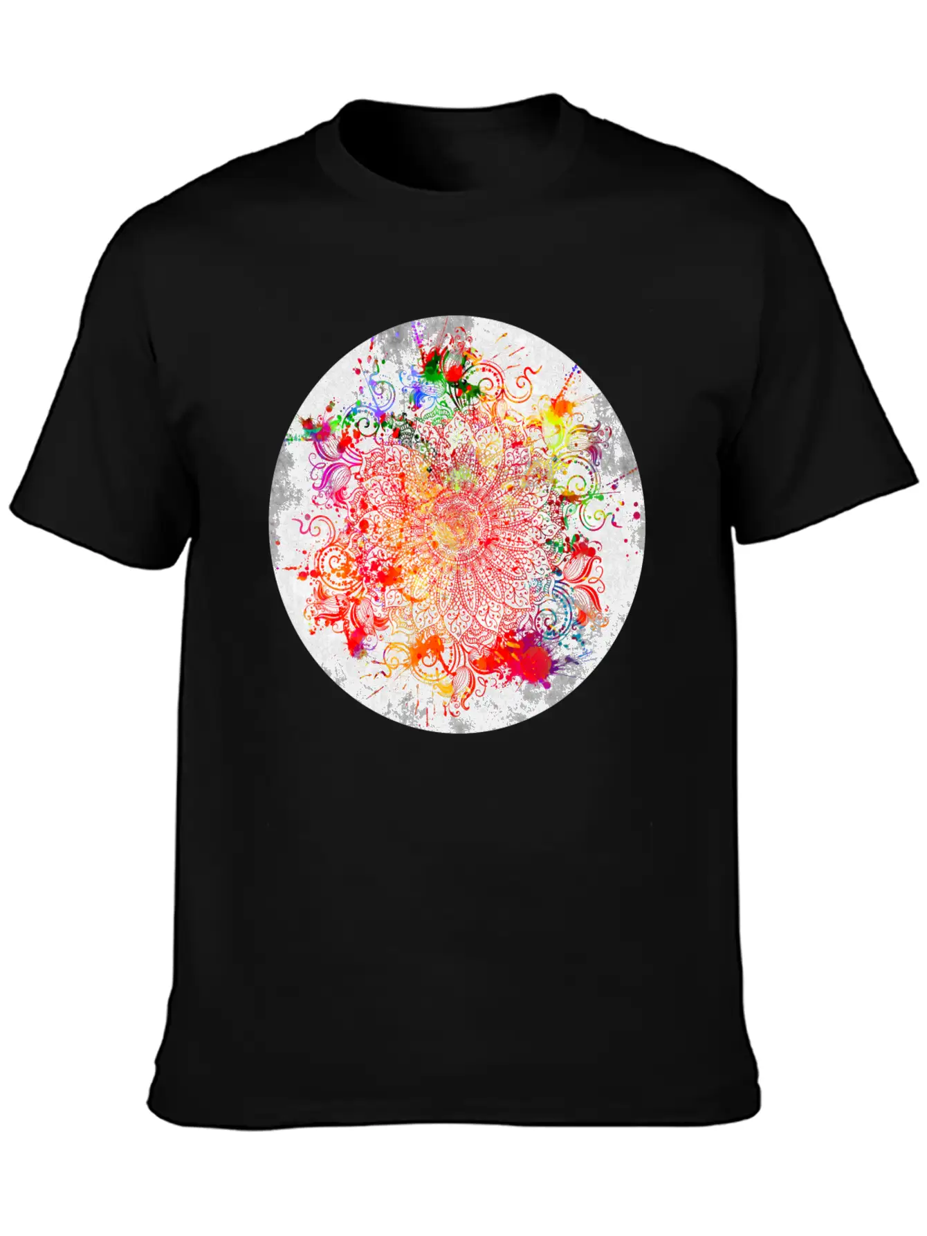 Mandala - Vandal Essential Unisex Summer Tee – Soft Cotton Casual Fit