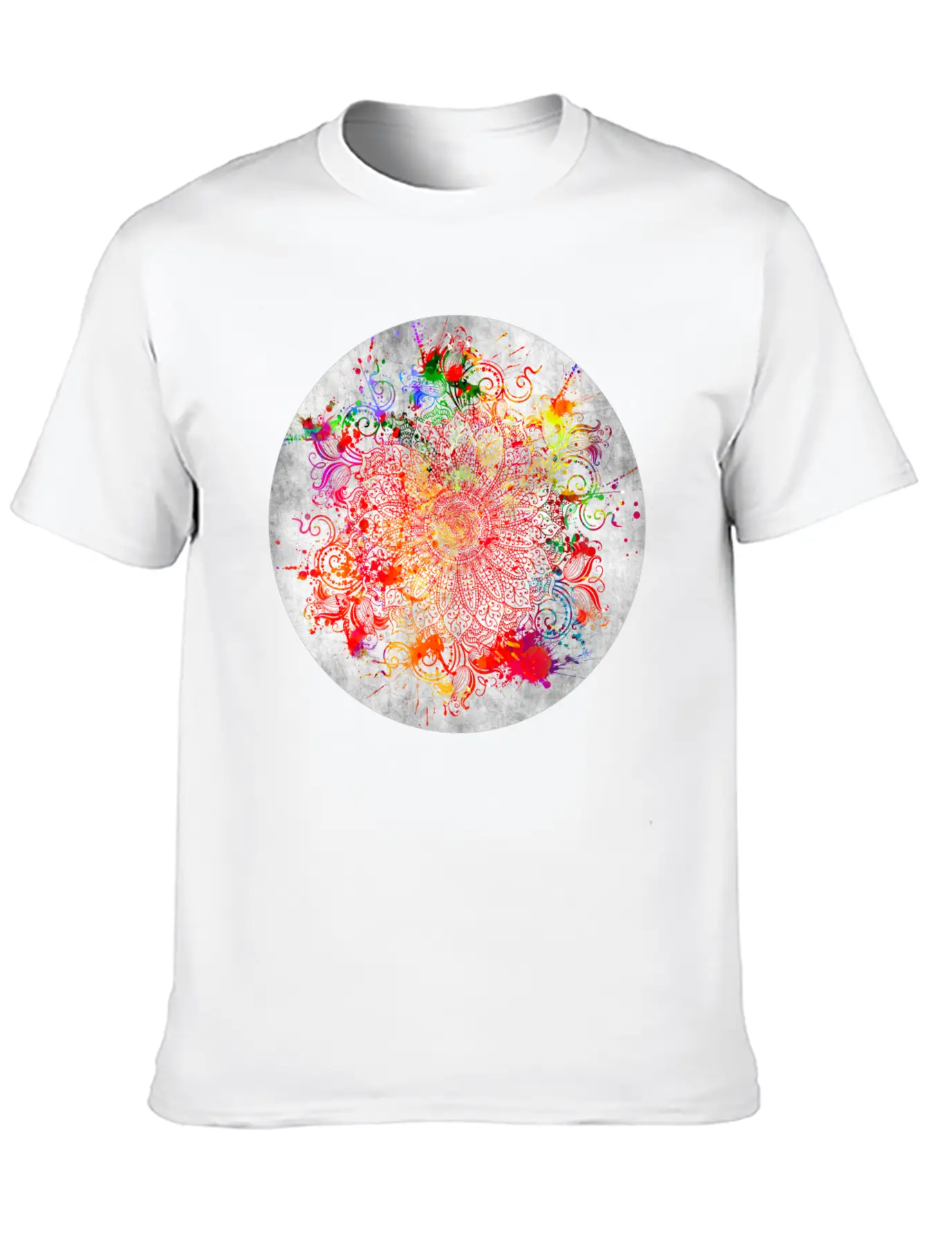 Mandala - Vandal Essential Unisex Summer Tee – Soft Cotton Casual Fit