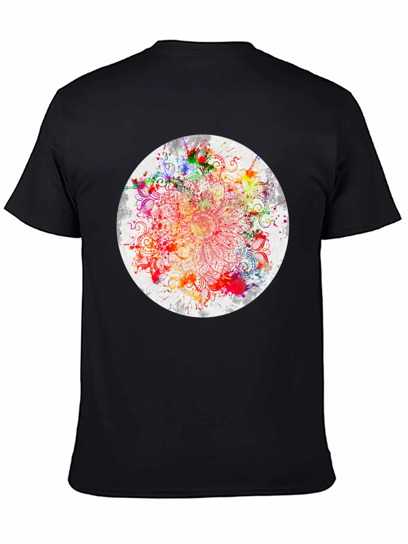 Mandala - Vandal Essential Unisex Summer Tee – Soft Cotton Casual Fit
