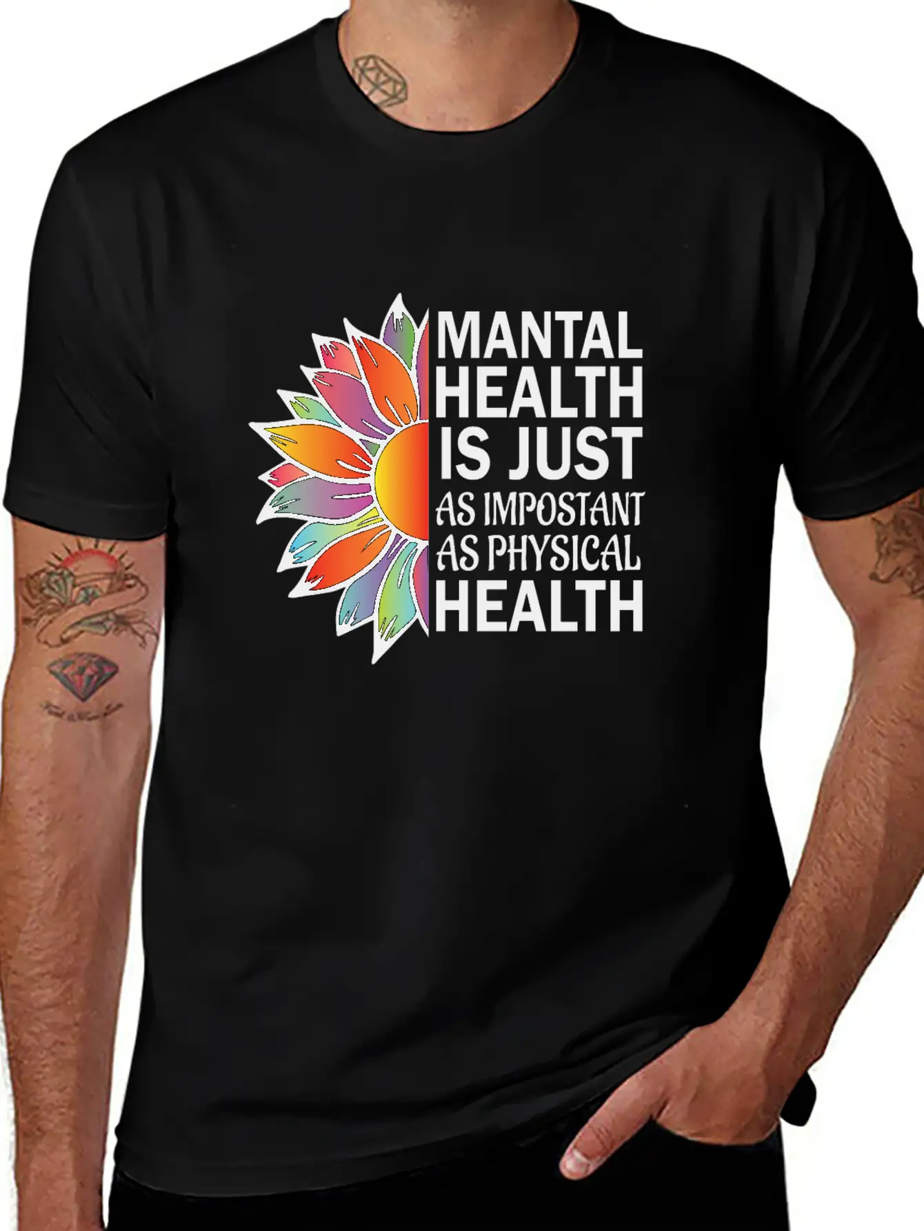 Mantal Health Stylish Everyday T-Shirt – Unisex Basic Cotton Tee