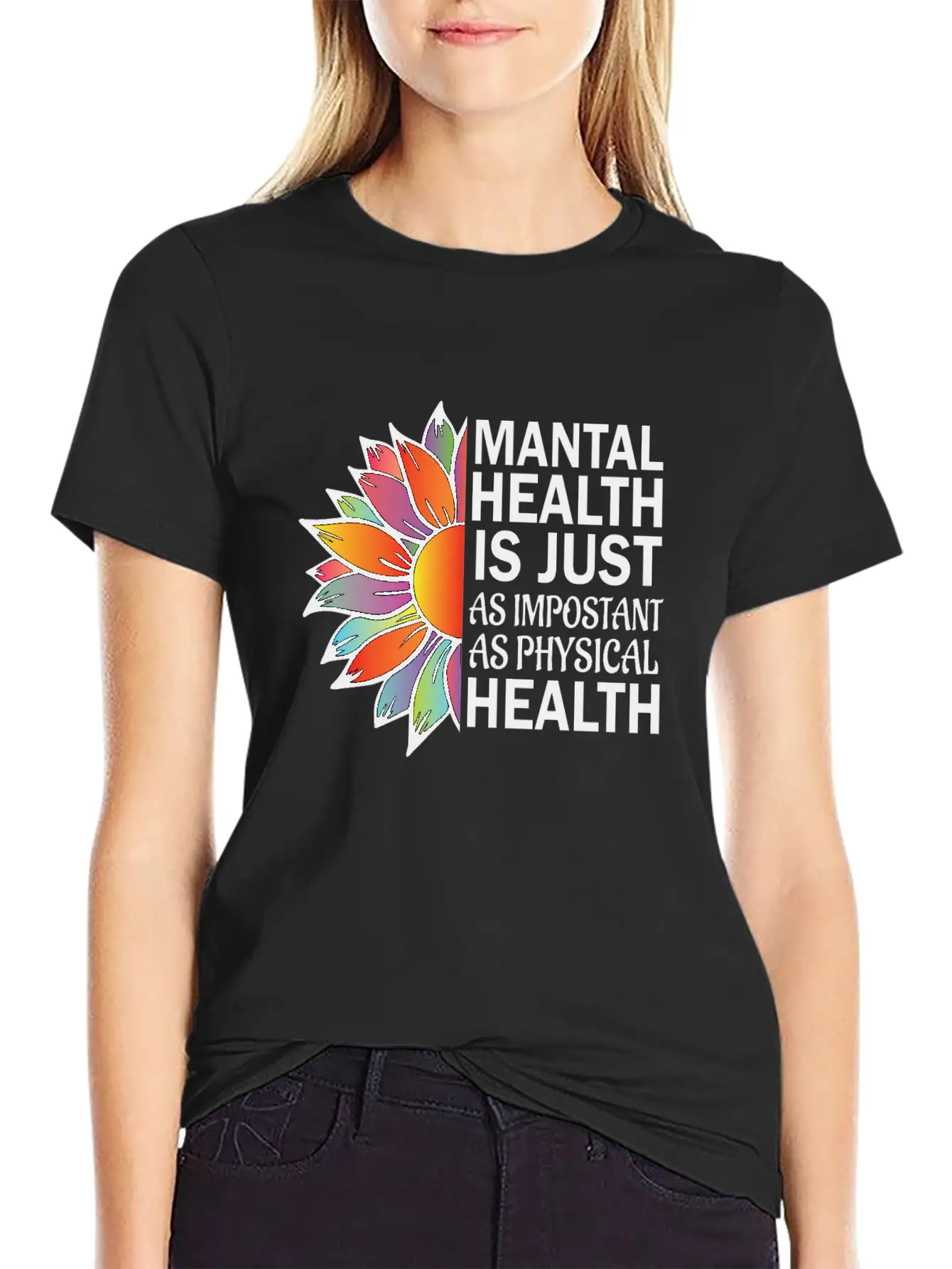 Mantal Health Stylish Everyday T-Shirt – Unisex Basic Cotton Tee