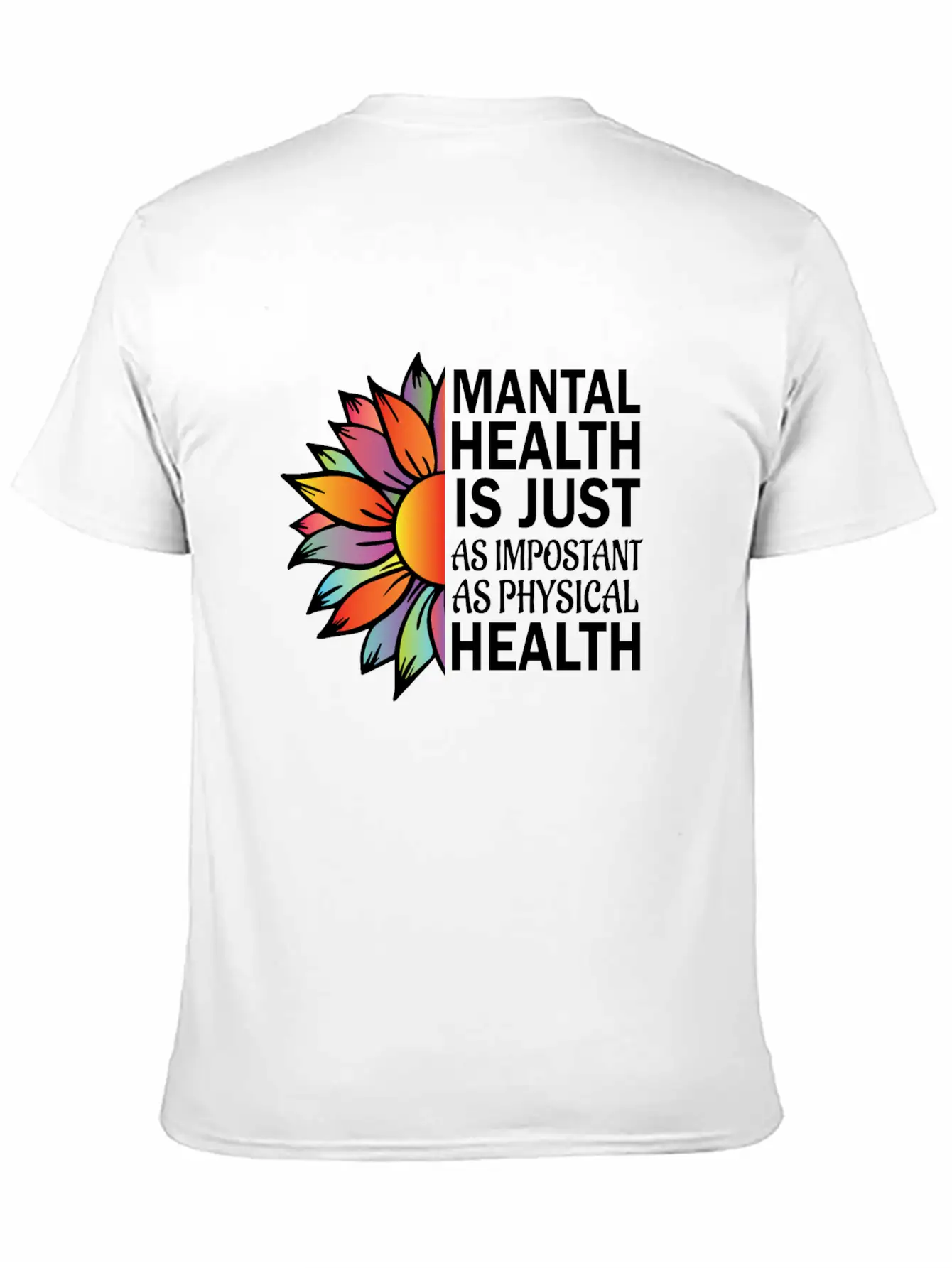 Mantal Health Stylish Everyday T-Shirt – Unisex Basic Cotton Tee