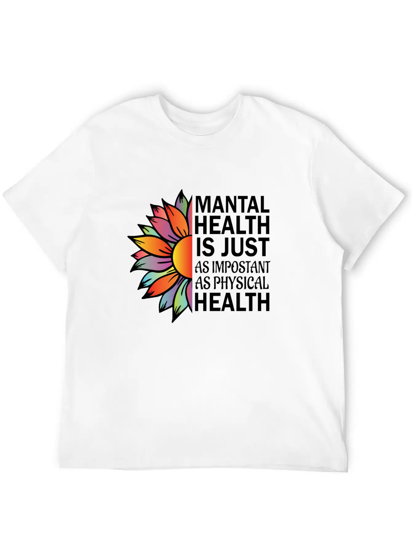Mantal Health Stylish Everyday T-Shirt – Unisex Basic Cotton Tee