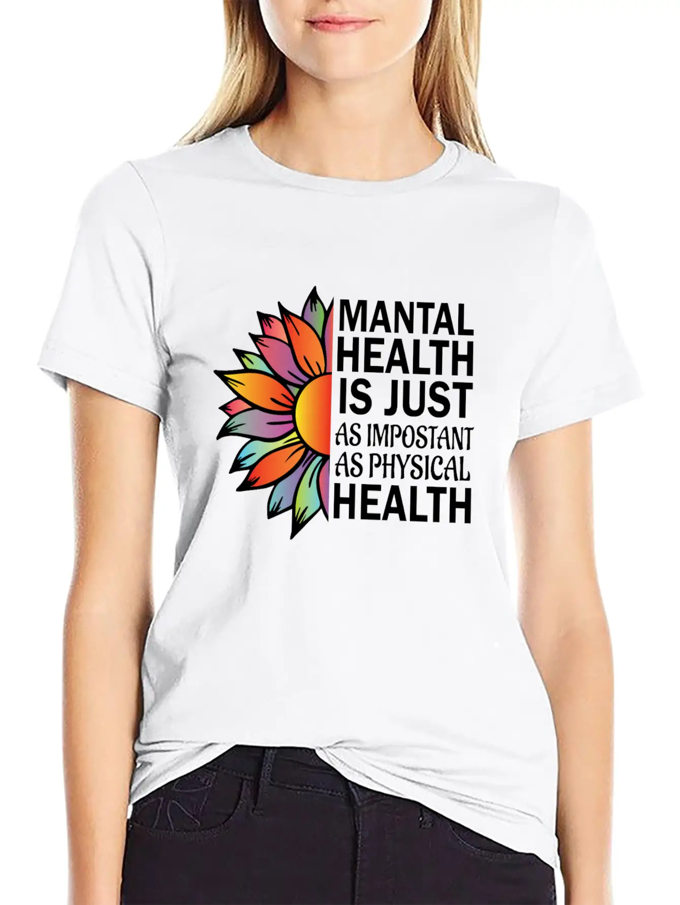 Mantal Health Stylish Everyday T-Shirt – Unisex Basic Cotton Tee