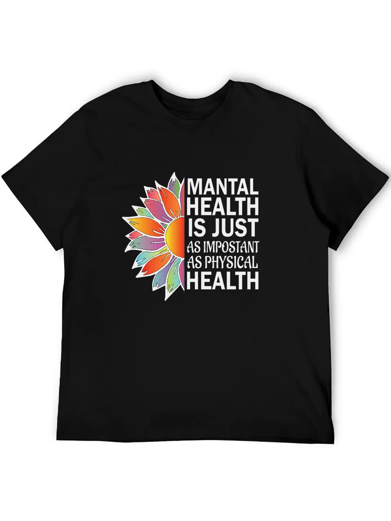 Mantal Health Stylish Everyday T-Shirt – Unisex Basic Cotton Tee
