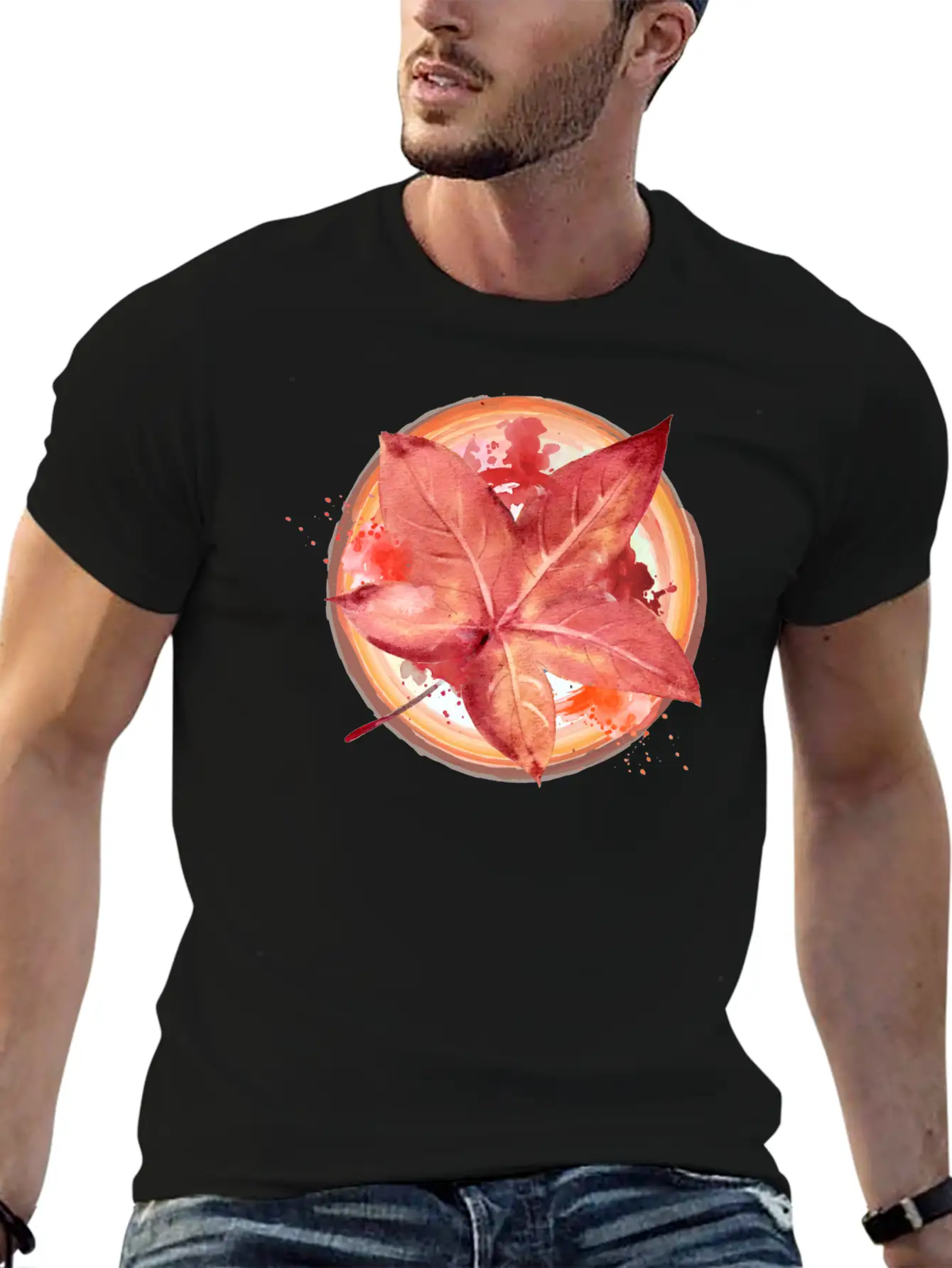Maple Stylish Everyday T-Shirt – Unisex Basic Cotton Tee