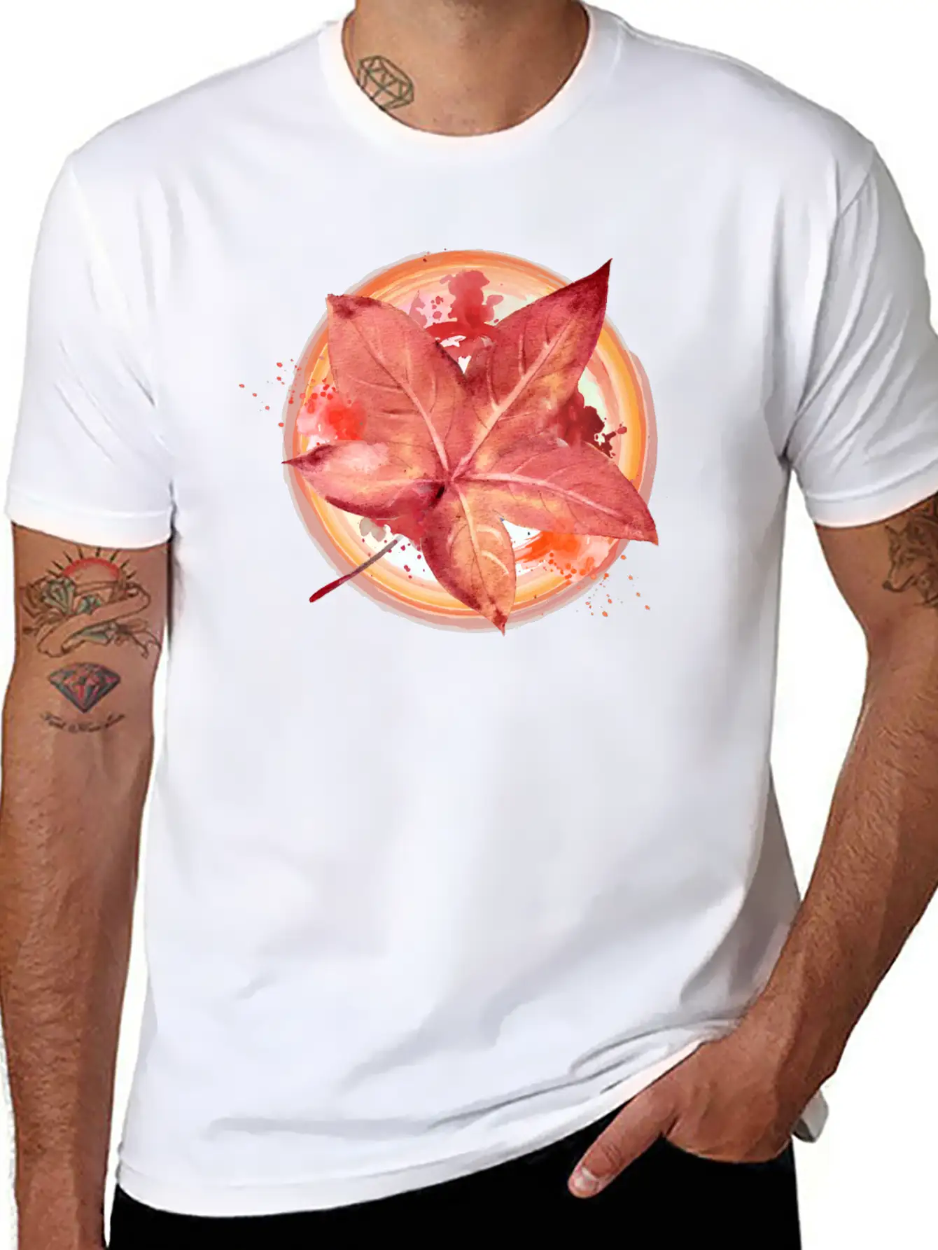 Maple Stylish Everyday T-Shirt – Unisex Basic Cotton Tee
