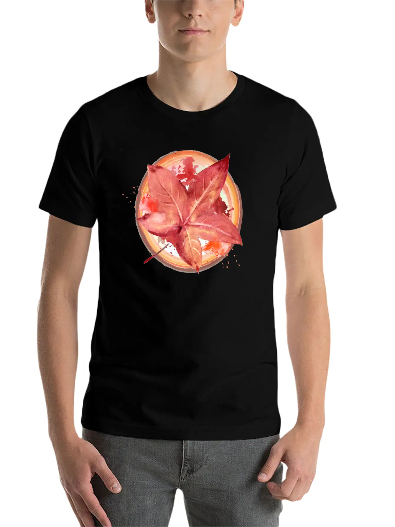 Maple Stylish Everyday T-Shirt – Unisex Basic Cotton Tee
