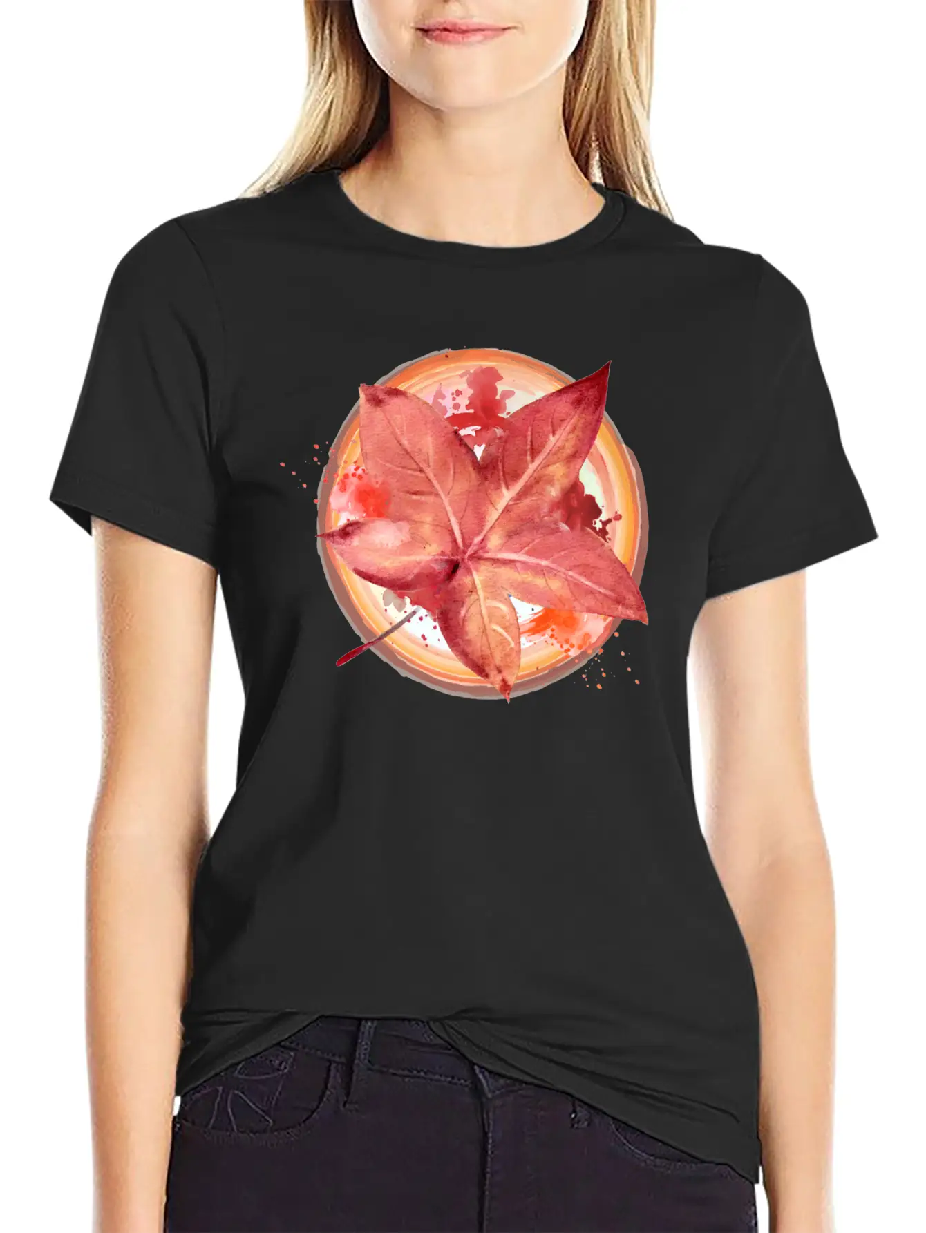 Maple Stylish Everyday T-Shirt – Unisex Basic Cotton Tee