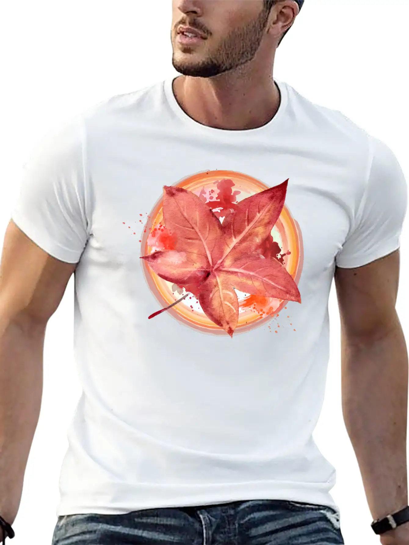 Maple Stylish Everyday T-Shirt – Unisex Basic Cotton Tee
