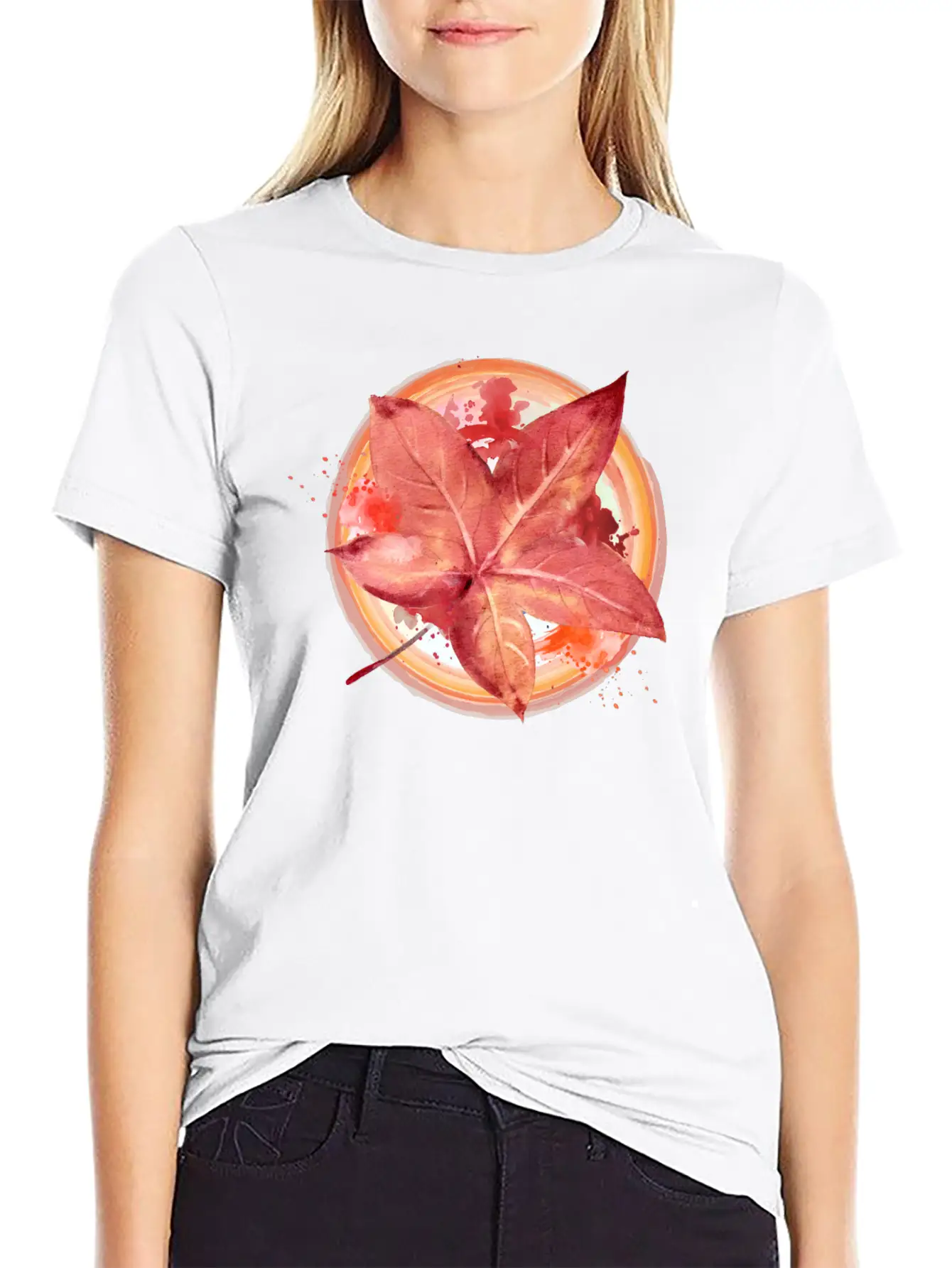 Maple Stylish Everyday T-Shirt – Unisex Basic Cotton Tee