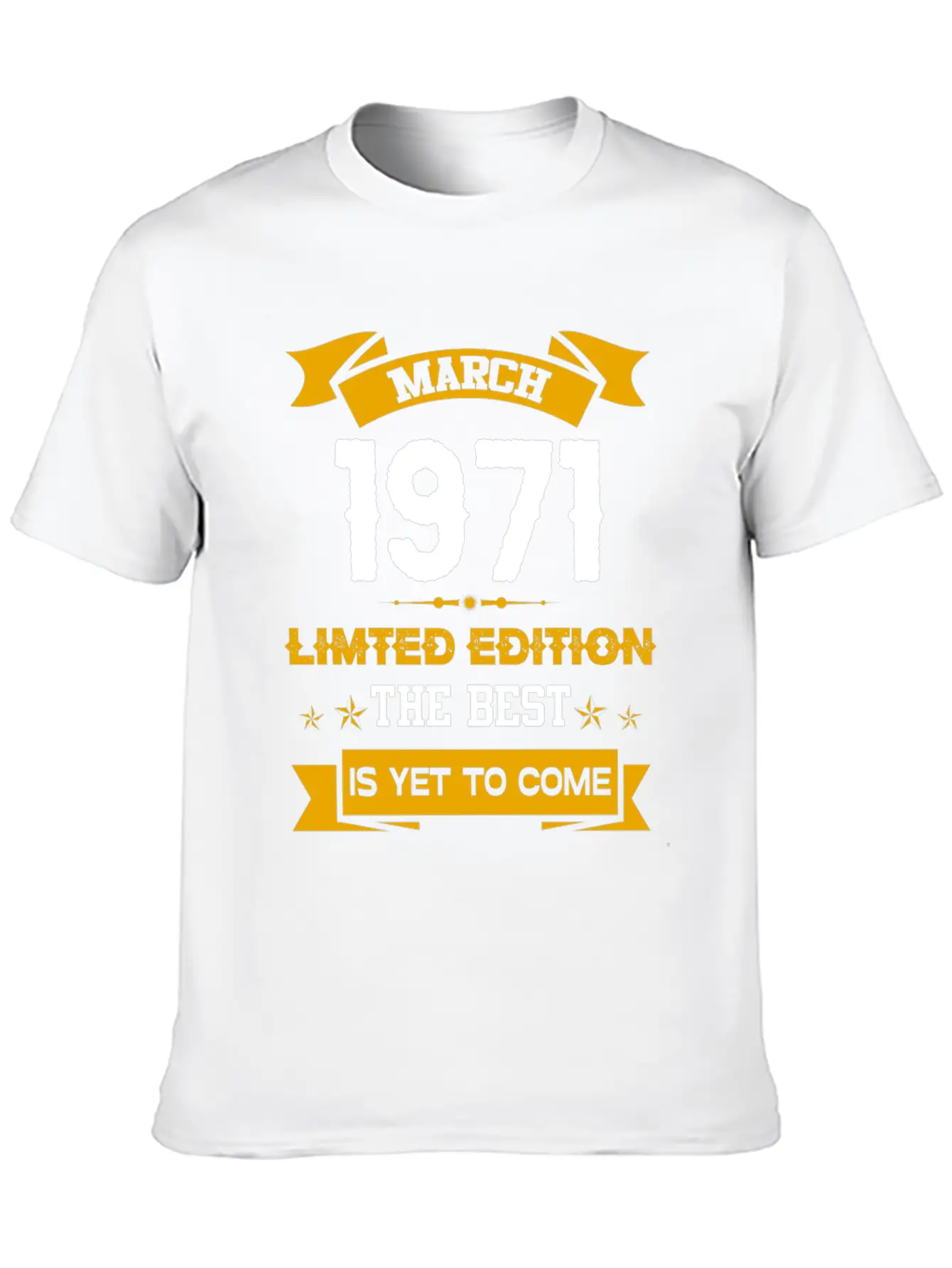 March 1971 Birthday Surprise Comfortable Minimalist Graphic Tee – Summer Style Essential
