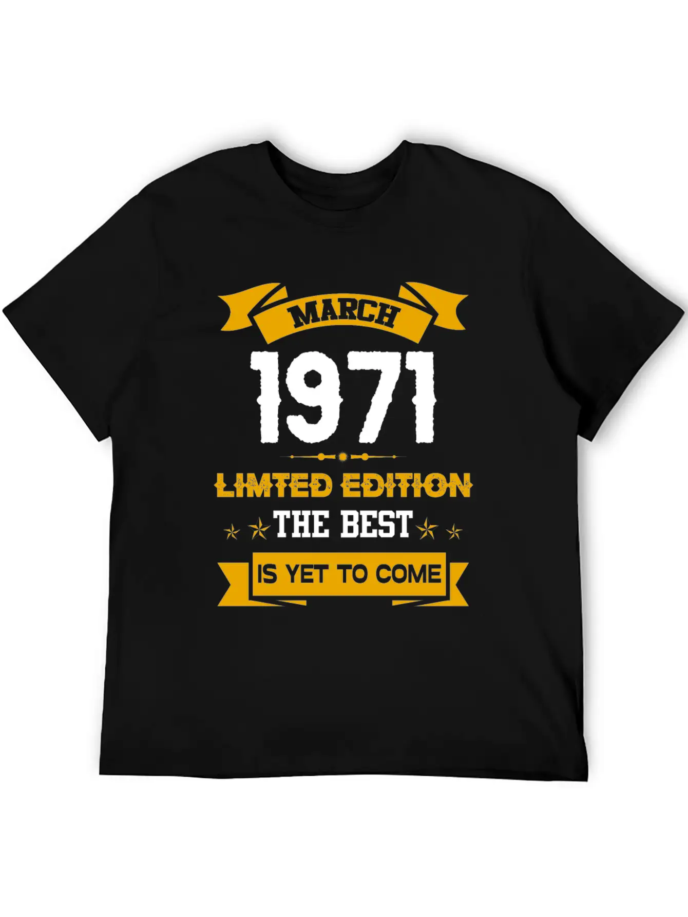 March 1971 Birthday Surprise Comfortable Minimalist Graphic Tee – Summer Style Essential