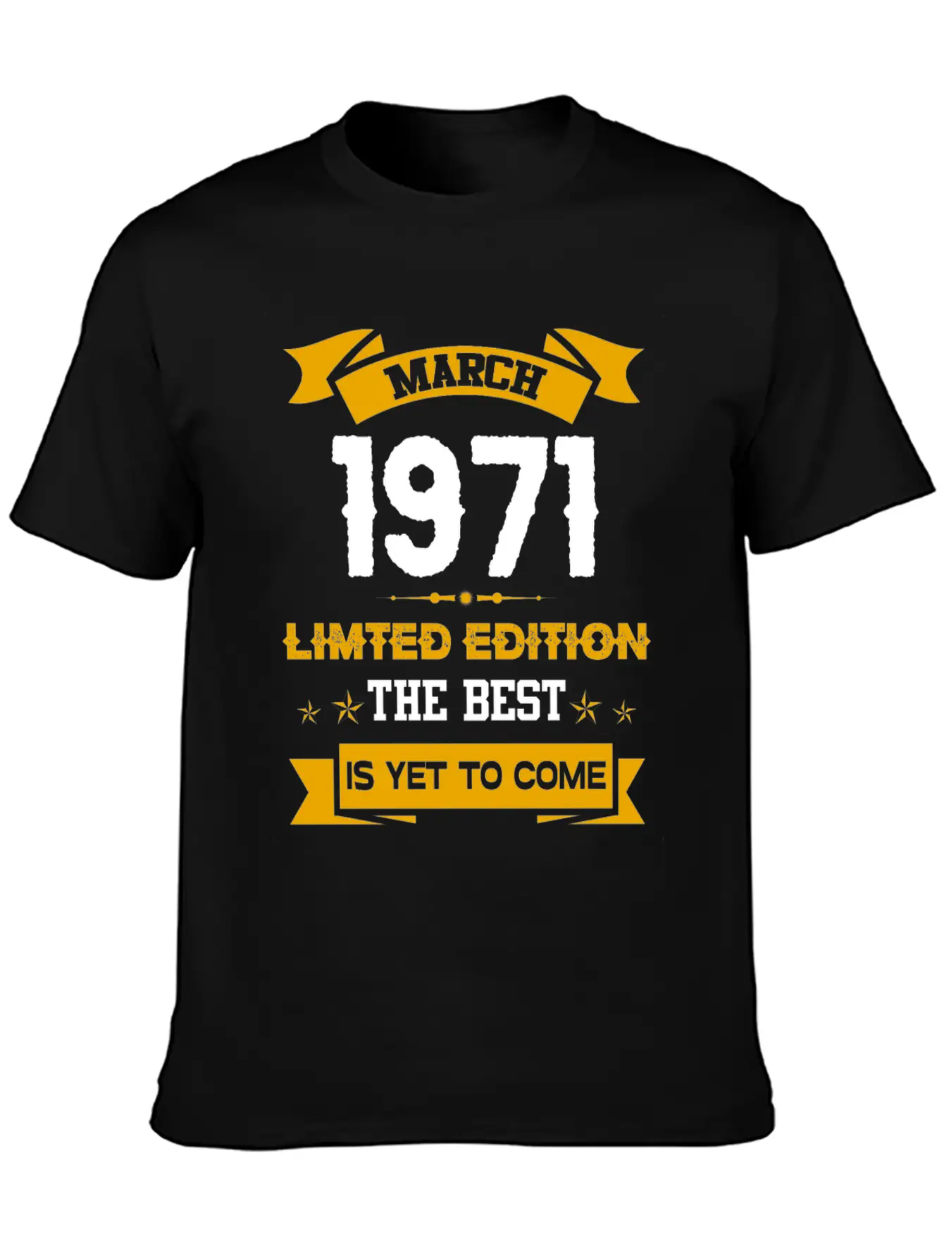 March 1971 Birthday Surprise Comfortable Minimalist Graphic Tee – Summer Style Essential