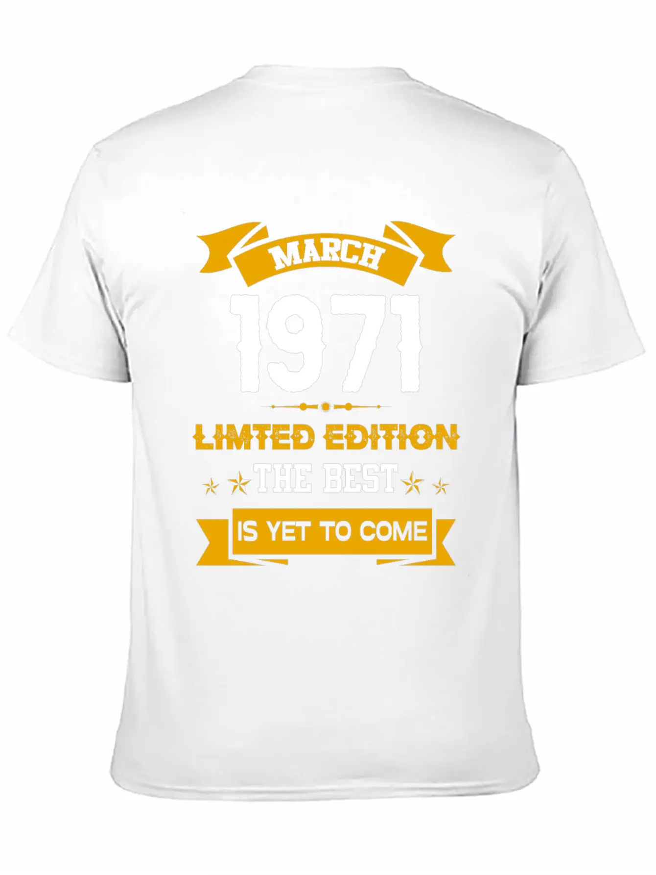 March 1971 Birthday Surprise Comfortable Minimalist Graphic Tee – Summer Style Essential