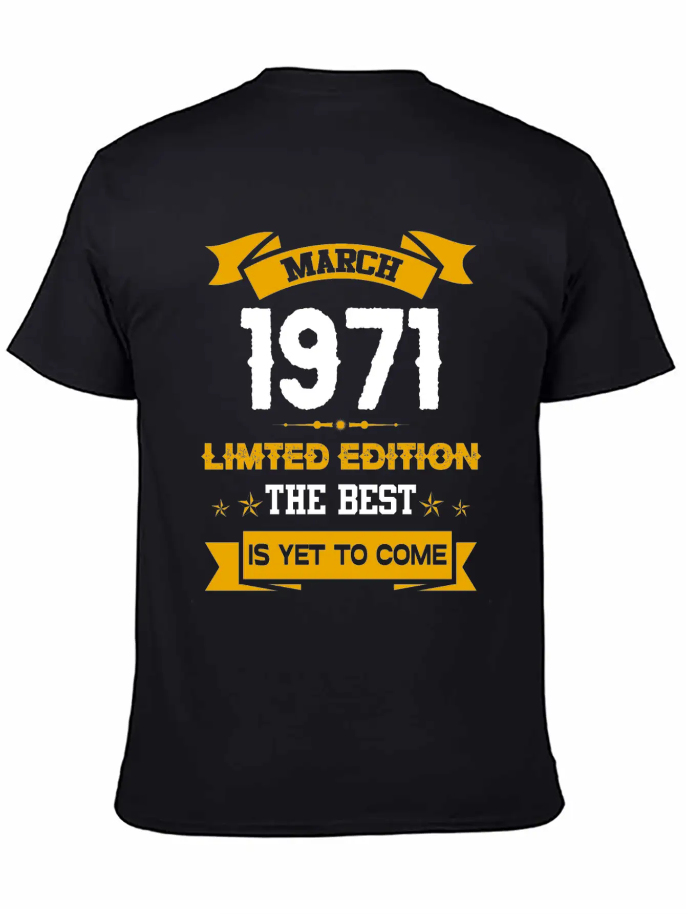 March 1971 Birthday Surprise Comfortable Minimalist Graphic Tee – Summer Style Essential