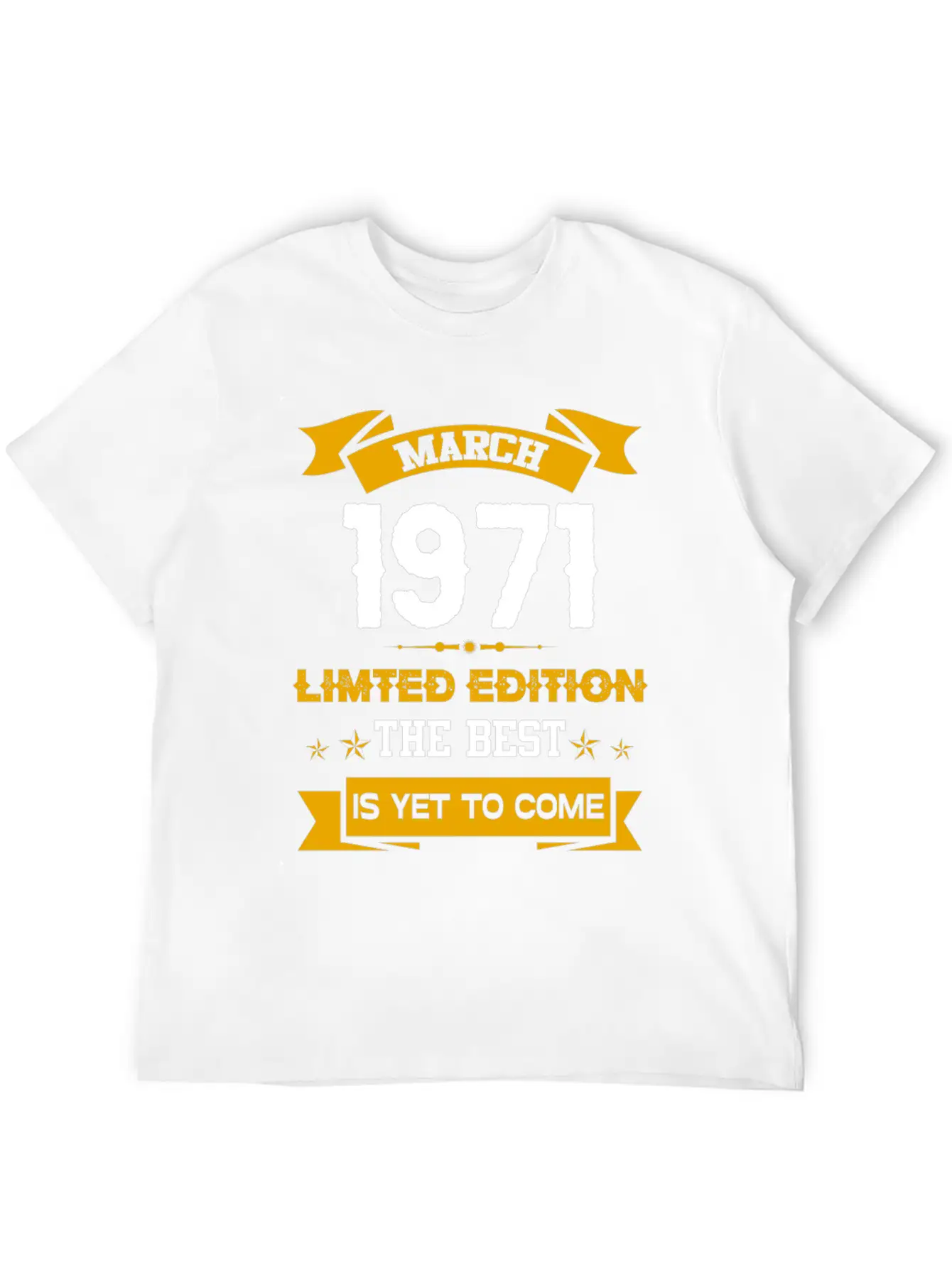 March 1971 Birthday Surprise Comfortable Minimalist Graphic Tee – Summer Style Essential
