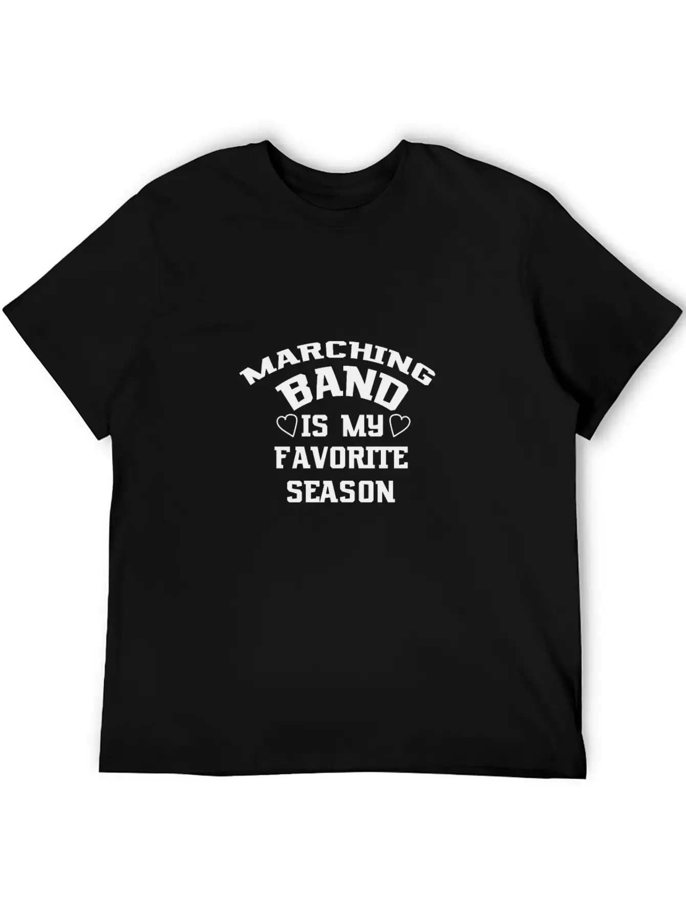Marching Band Is My Favorite Season Comfortable Minimalist Graphic Tee – Summer Style Essential