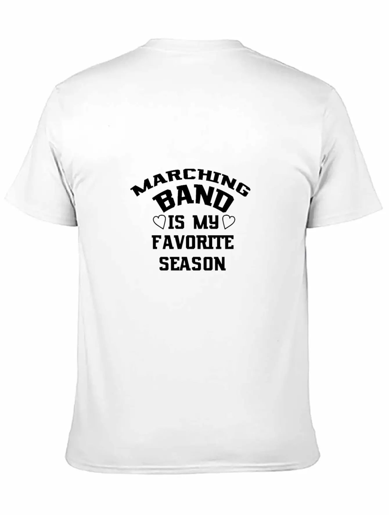 Marching Band Is My Favorite Season Comfortable Minimalist Graphic Tee – Summer Style Essential