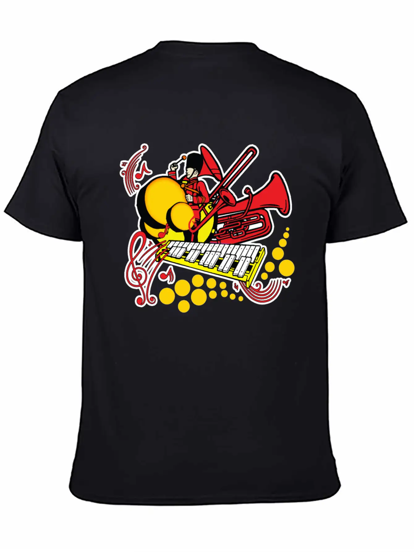 Marching Band Unisex Short Sleeve Soft Cotton T-Shirt – Casual Everyday Wear