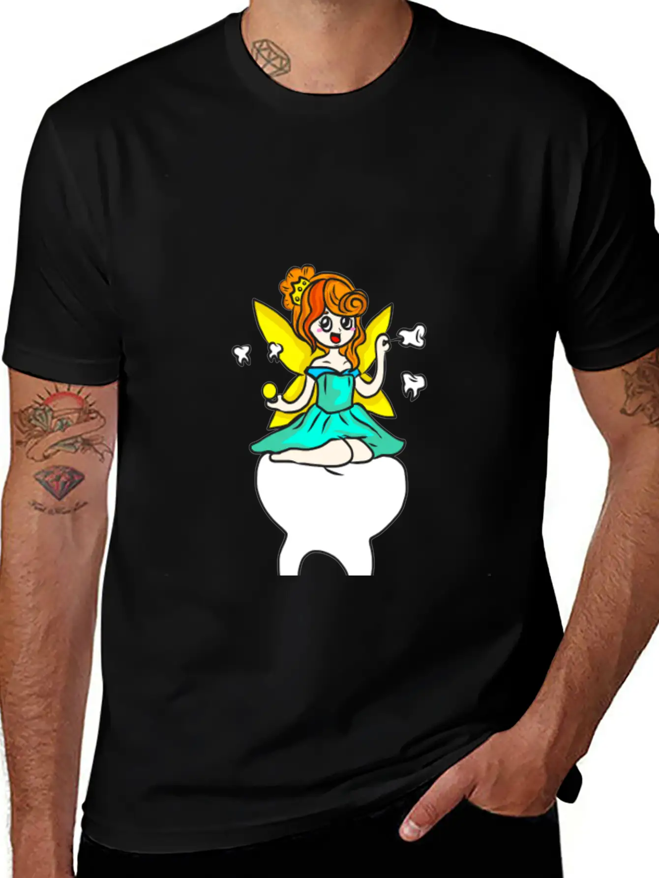 Mardi Gras Tooth Fairy Costume Original Gift Comfortable Minimalist Graphic Tee – Summer Style Essential