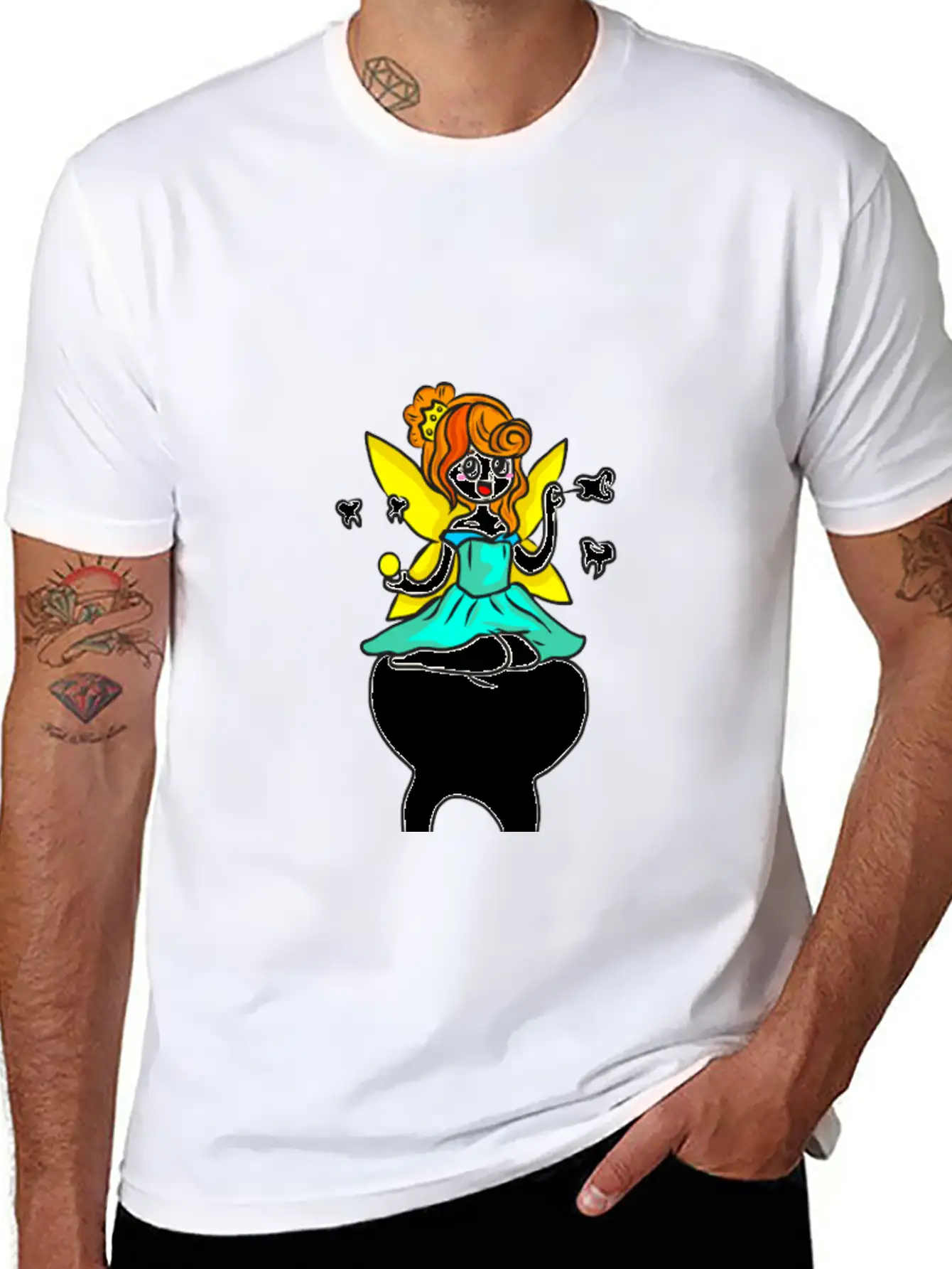 Mardi Gras Tooth Fairy Costume Original Gift Comfortable Minimalist Graphic Tee – Summer Style Essential