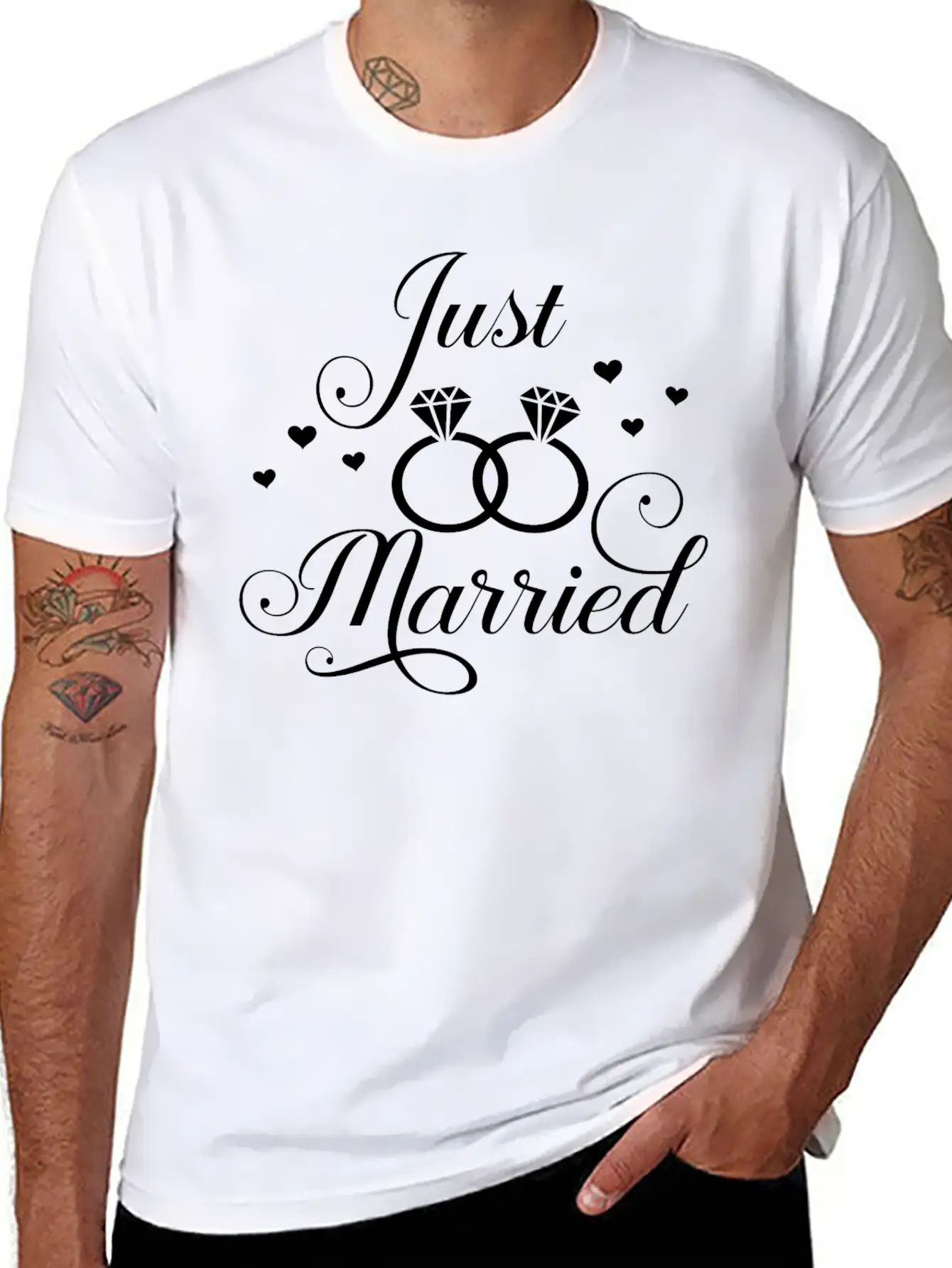 Married Unisex Short Sleeve Soft Cotton T-Shirt – Casual Everyday Wear