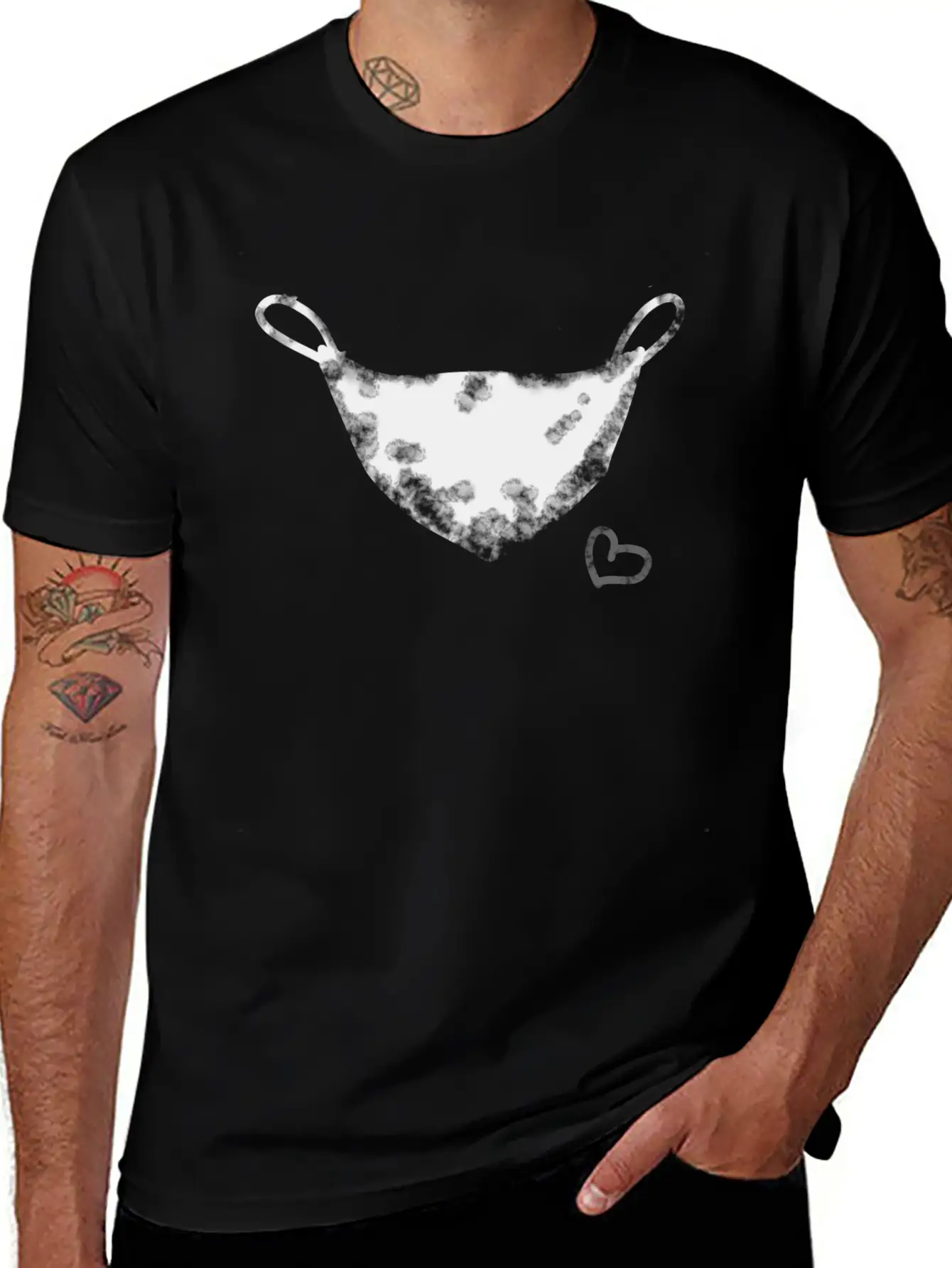 Mask Mouthguard Essential Unisex Summer Tee – Soft Cotton Casual Fit