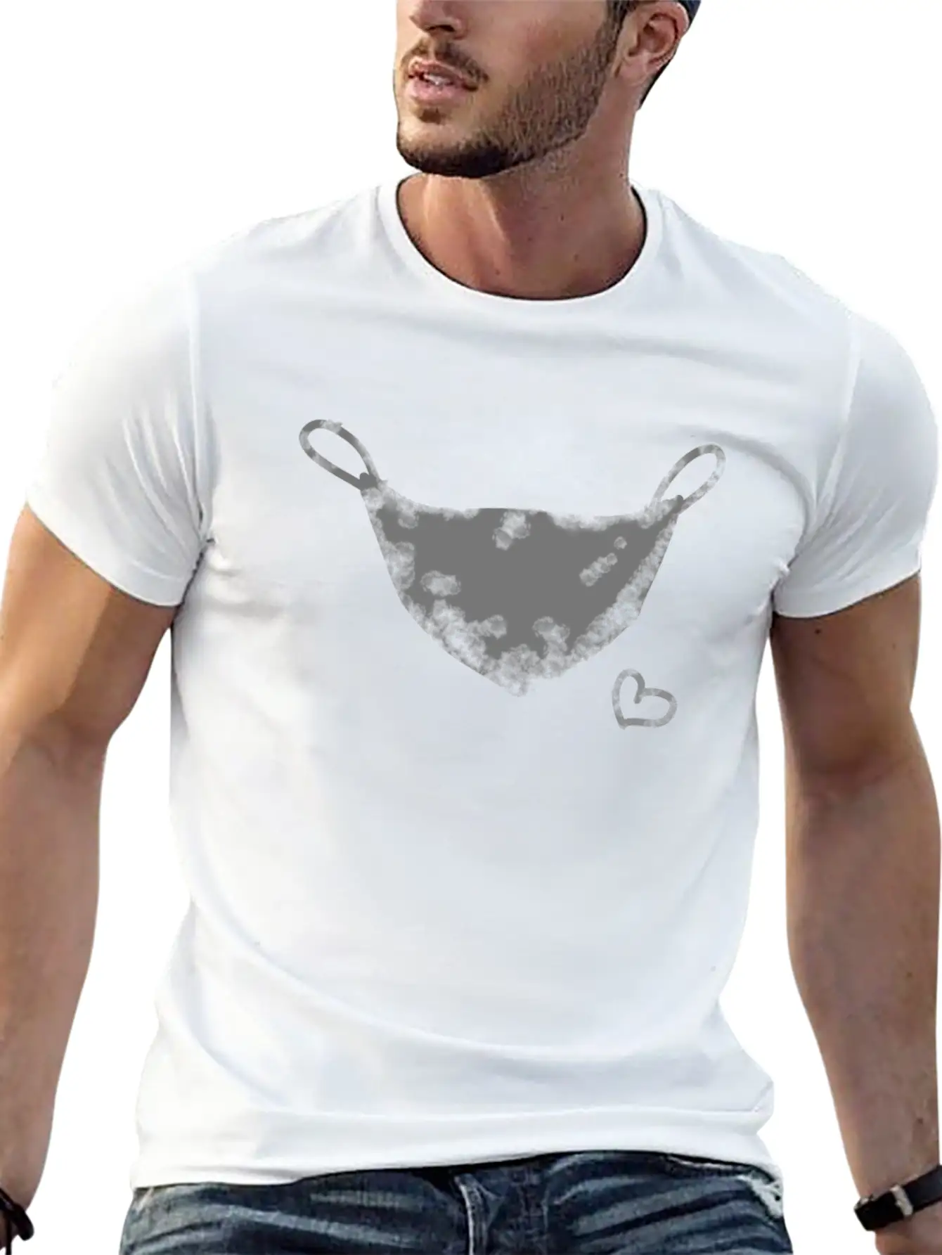 Mask Mouthguard Essential Unisex Summer Tee – Soft Cotton Casual Fit