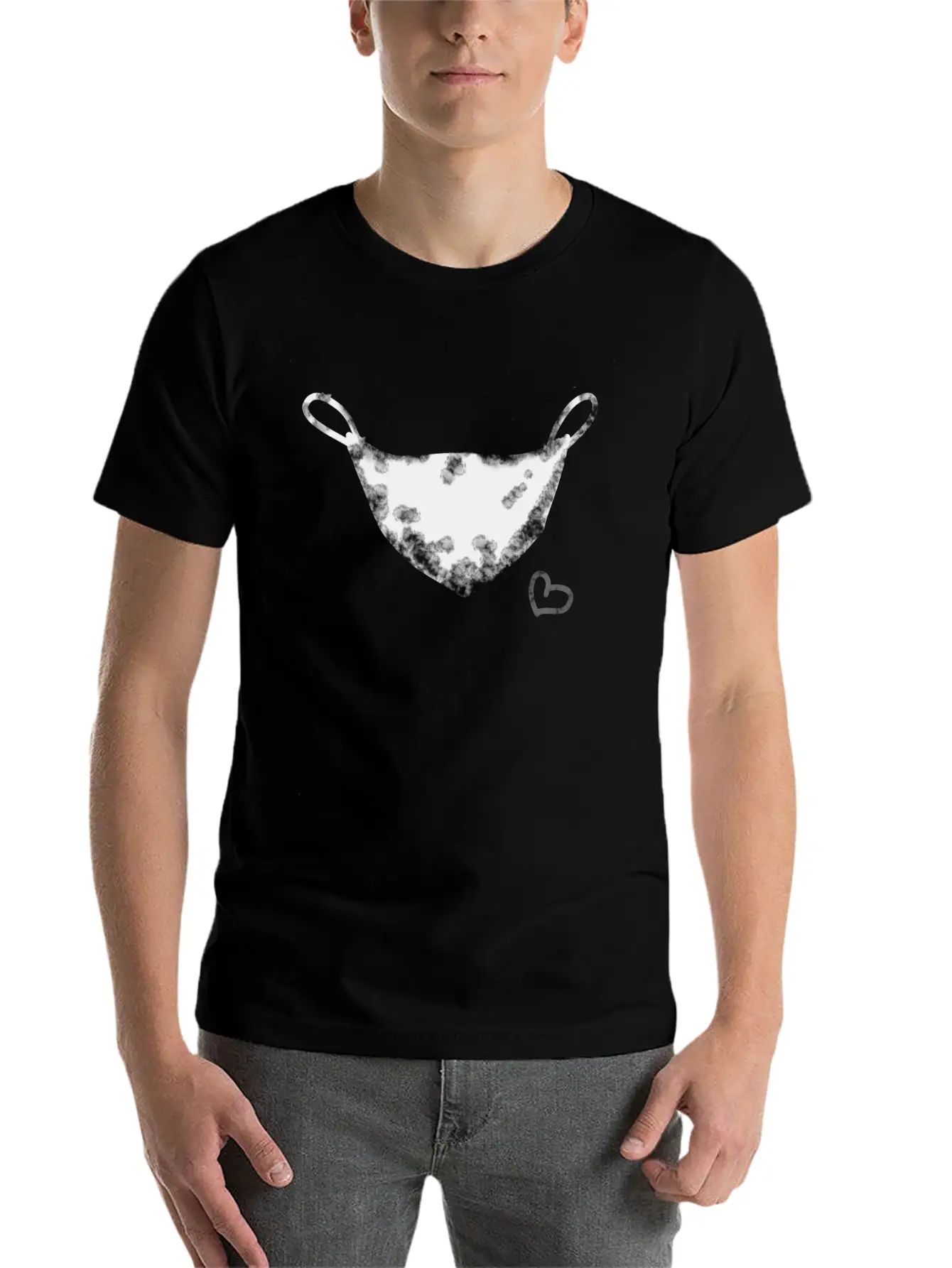 Mask Mouthguard Essential Unisex Summer Tee – Soft Cotton Casual Fit
