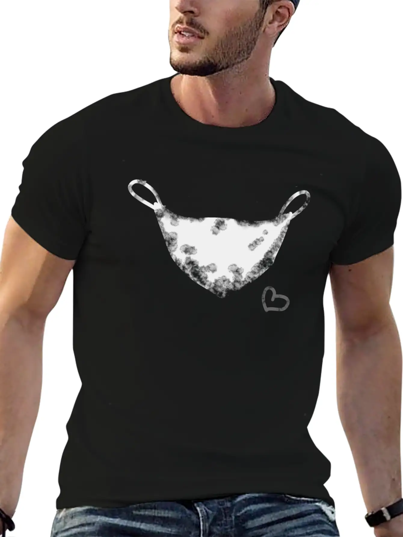 Mask Mouthguard Essential Unisex Summer Tee – Soft Cotton Casual Fit