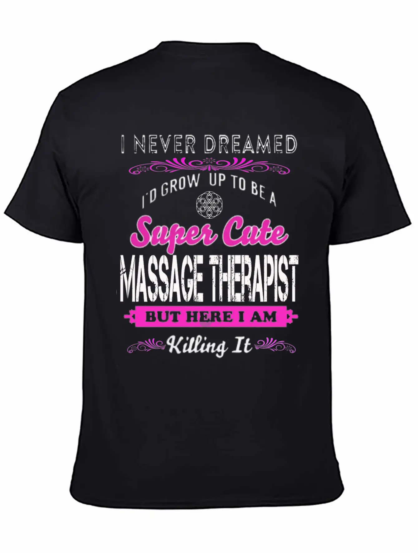 MASSAGE - I'd Grow Up To Be A Super Timeless Short Sleeve Tee – Comfy And Minimalist Design