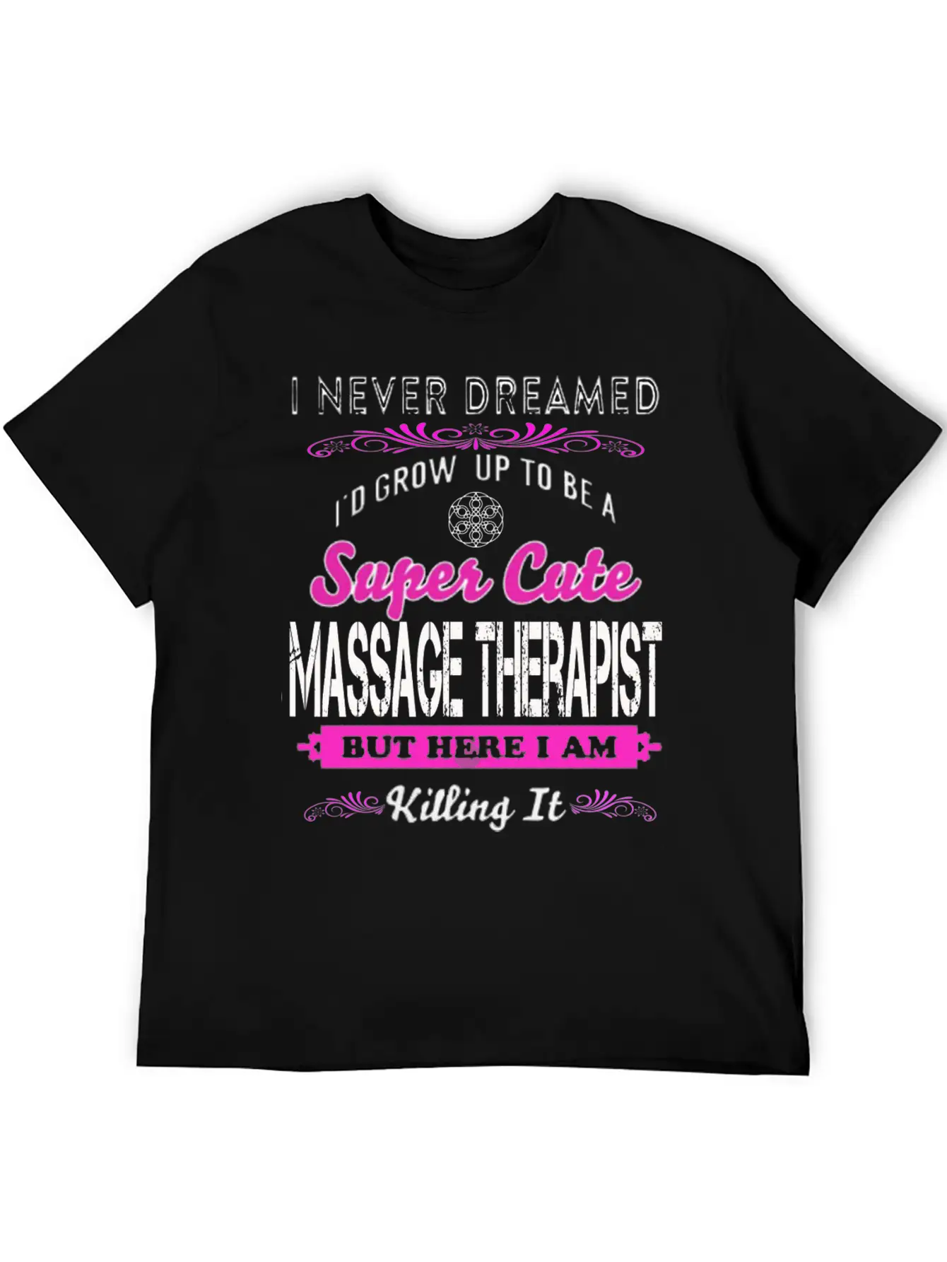 MASSAGE - I'd Grow Up To Be A Super Timeless Short Sleeve Tee – Comfy And Minimalist Design