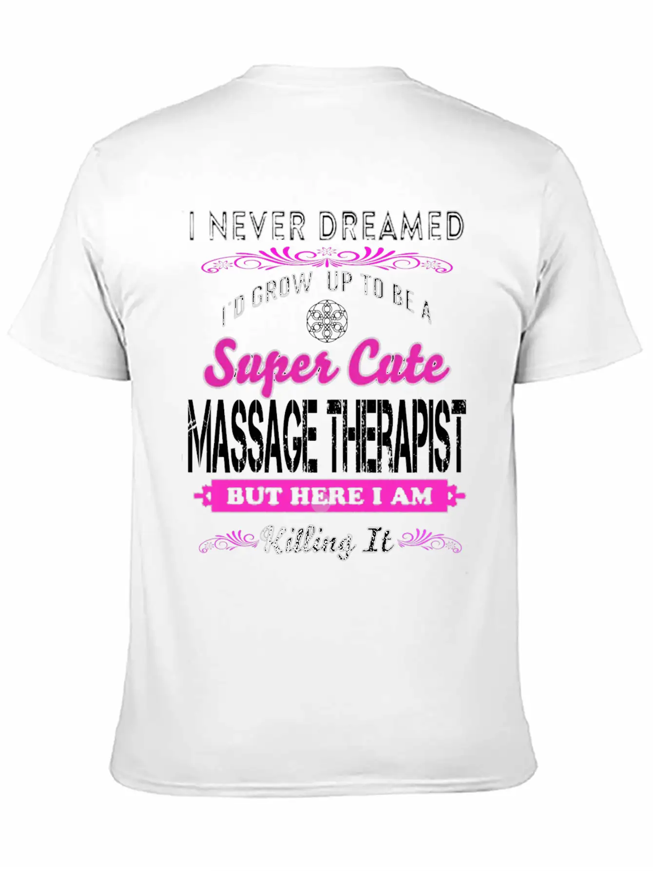 MASSAGE - I'd Grow Up To Be A Super Timeless Short Sleeve Tee – Comfy And Minimalist Design