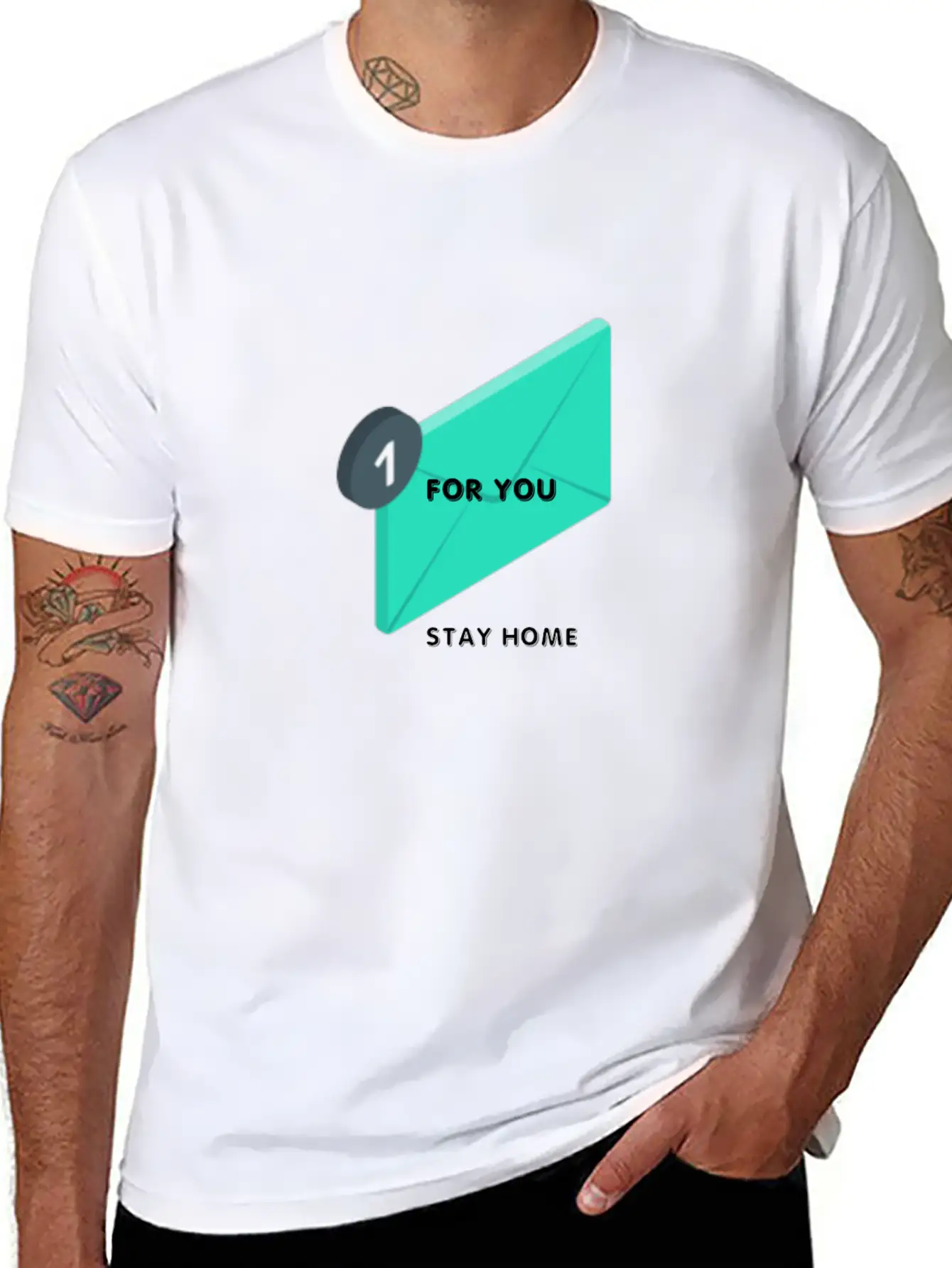 Massage Stylish Everyday T-Shirt – Unisex Basic Cotton Tee