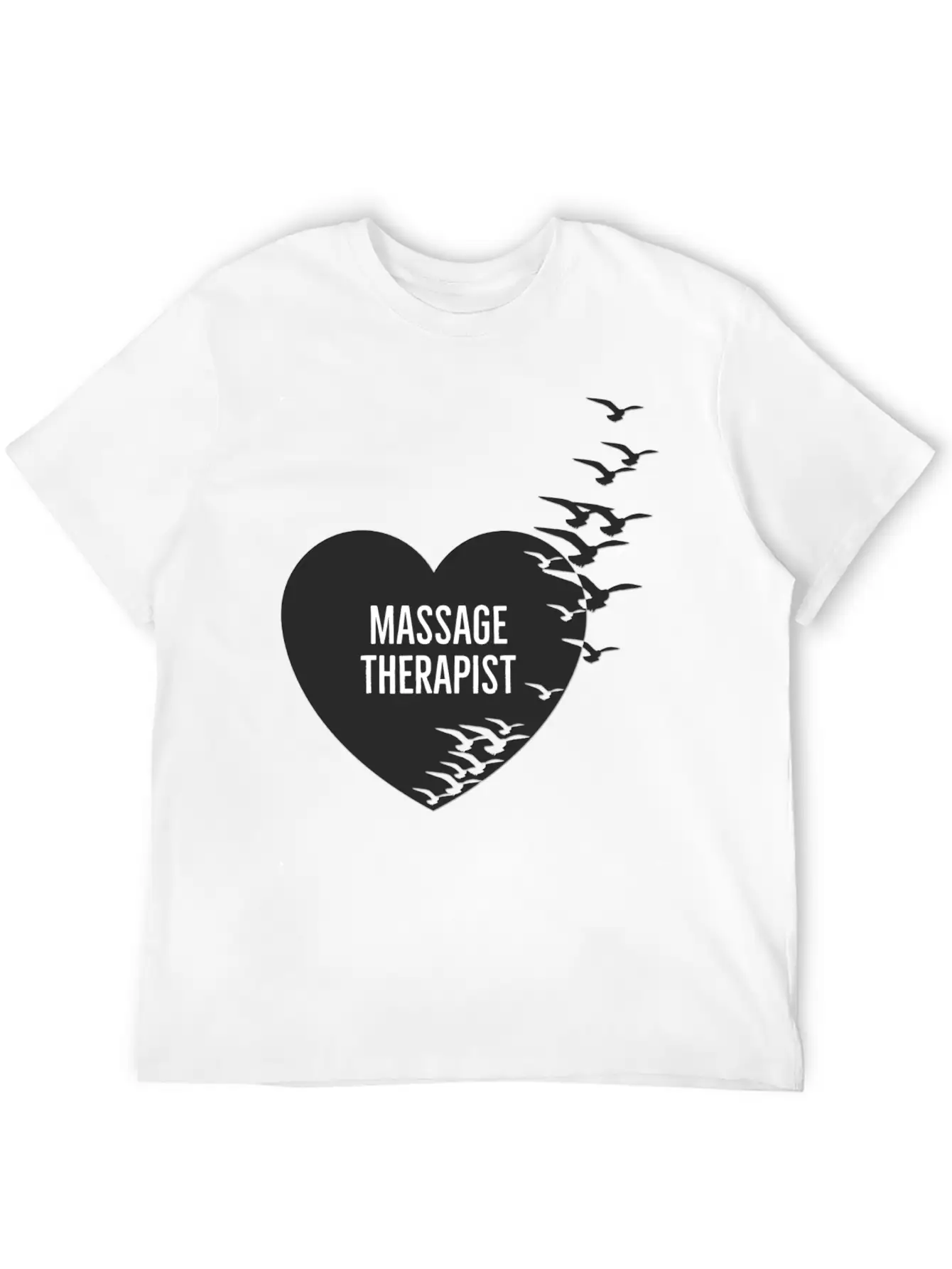 Massage Therapist Comfortable Minimalist Graphic Tee – Summer Style Essential