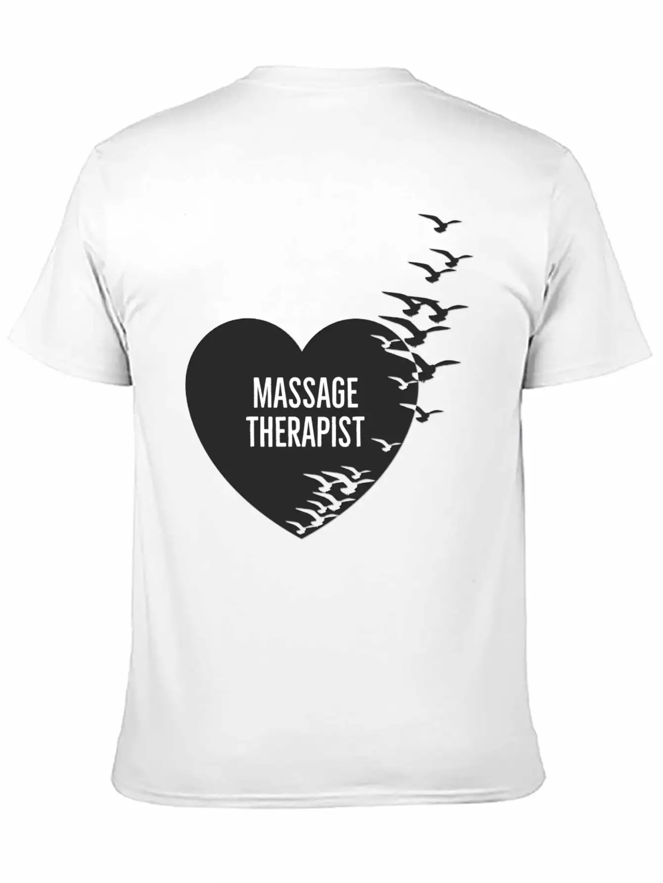 Massage Therapist Comfortable Minimalist Graphic Tee – Summer Style Essential